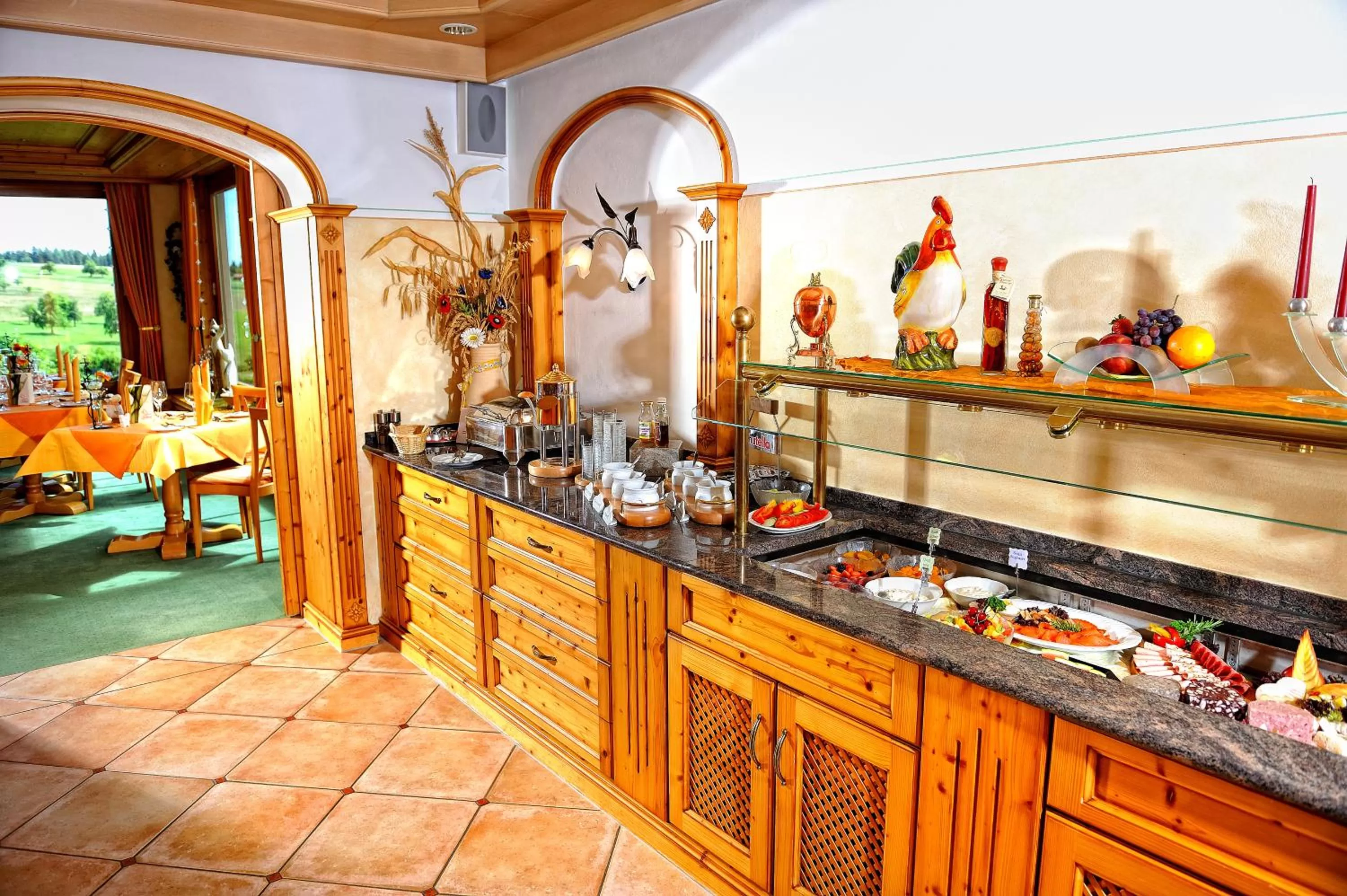 Restaurant/places to eat in Landhotel Talblick