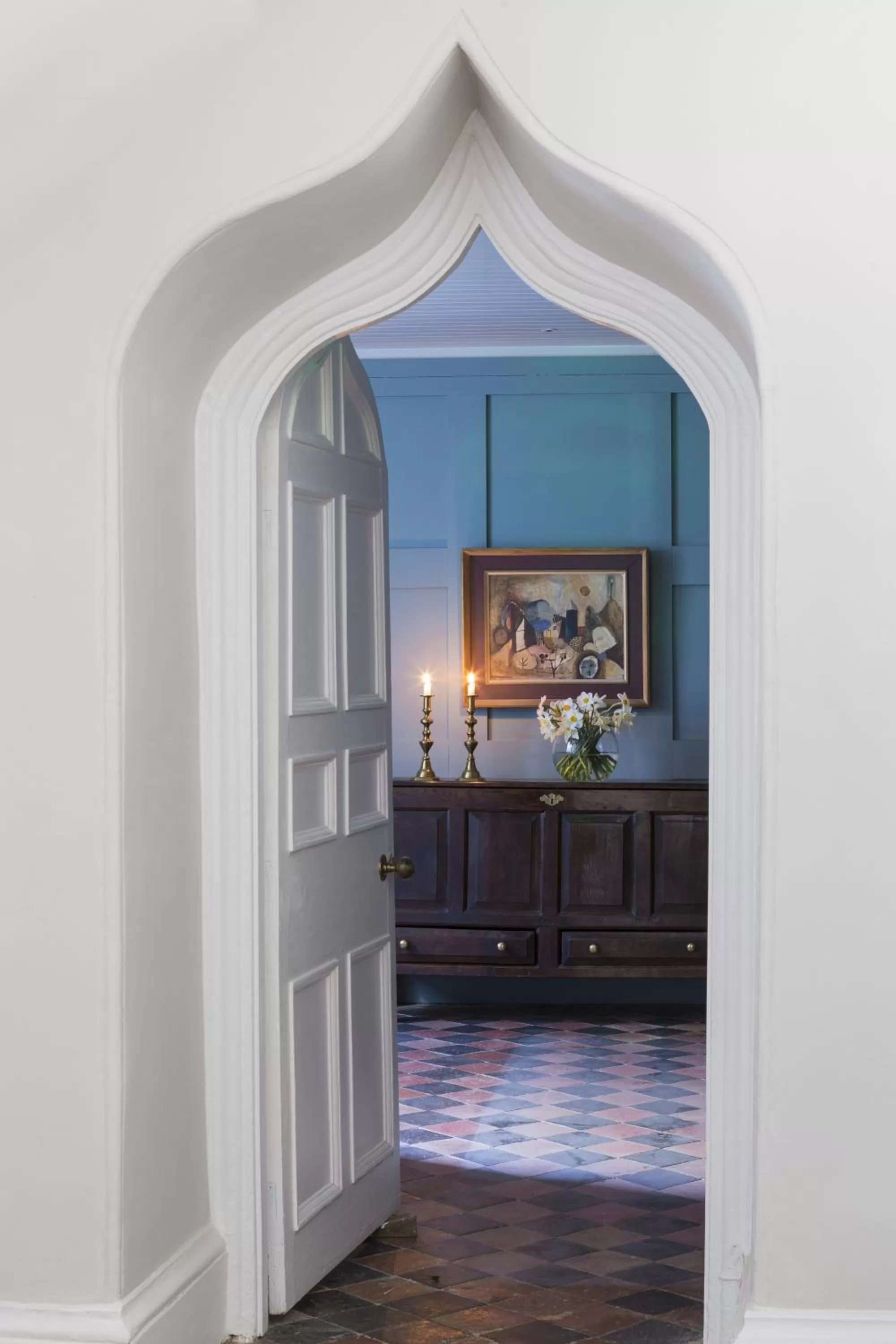Decorative detail, Kitchen/Kitchenette in Penally Abbey Country House Hotel and Restaurant
