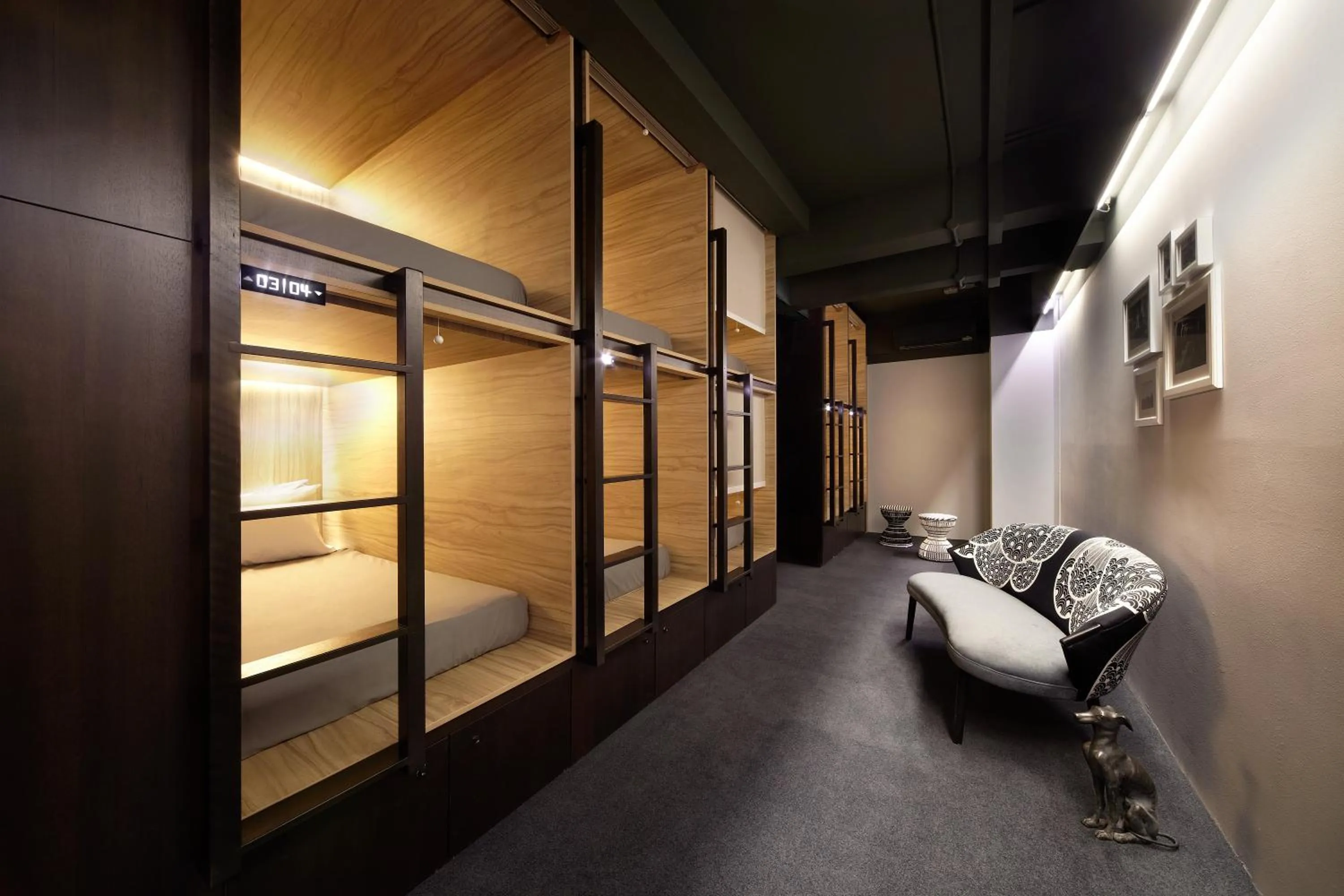Photo of the whole room in The Pod at Beach Road Boutique Capsule Hotel