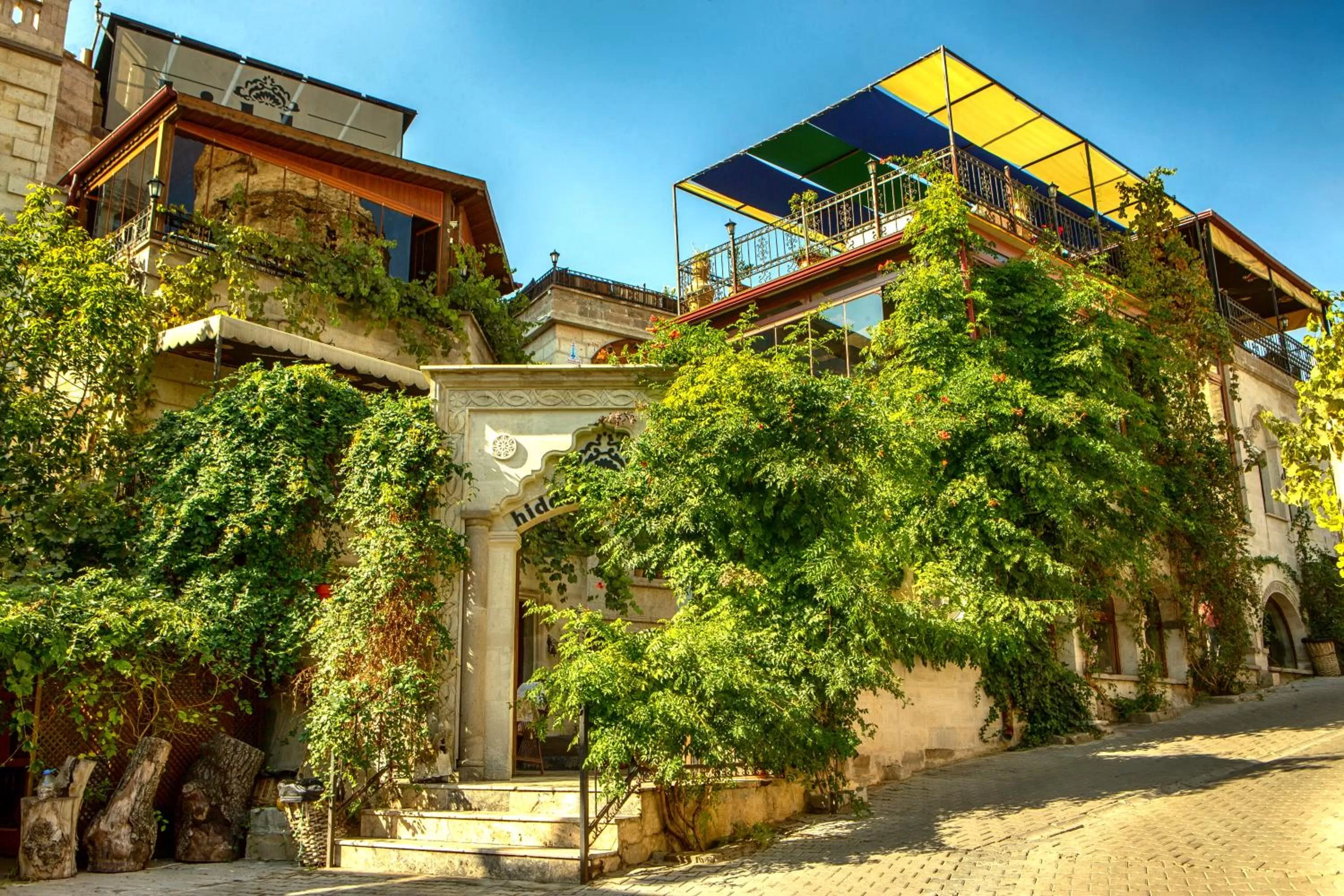 Property building in Hidden Cave Hotel