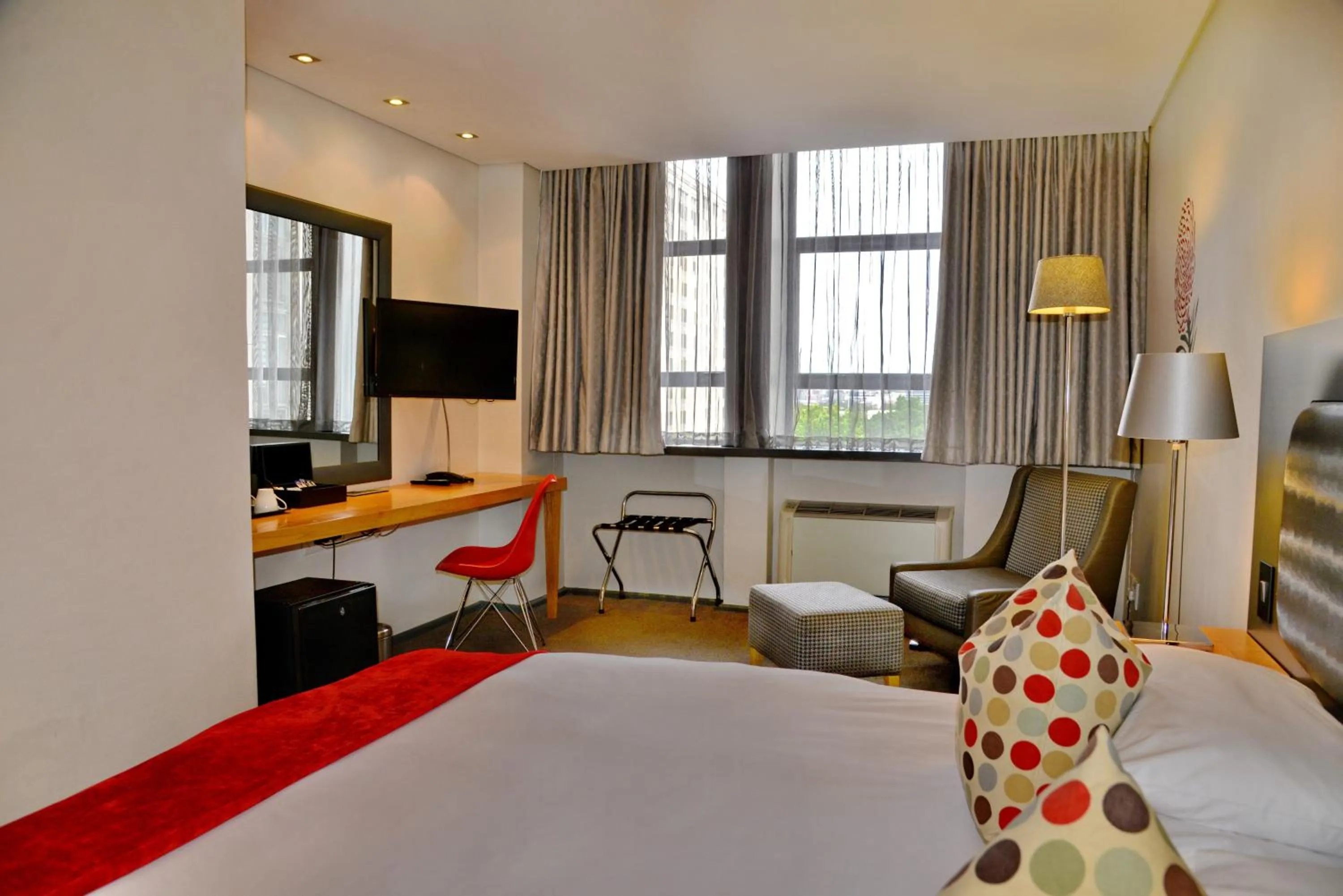 Bed in Fountains Hotel