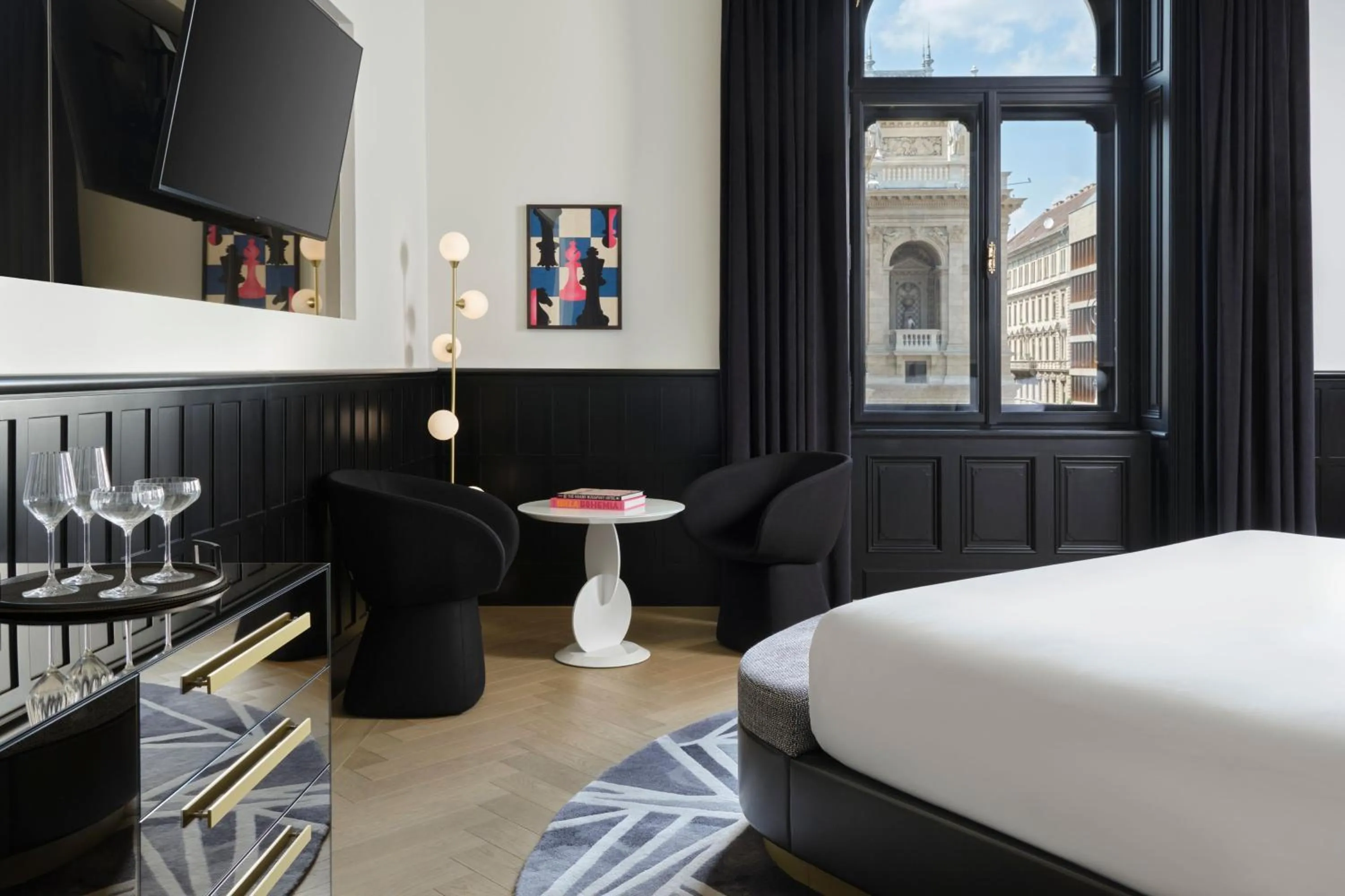 Photo of the whole room, Bed in W Budapest