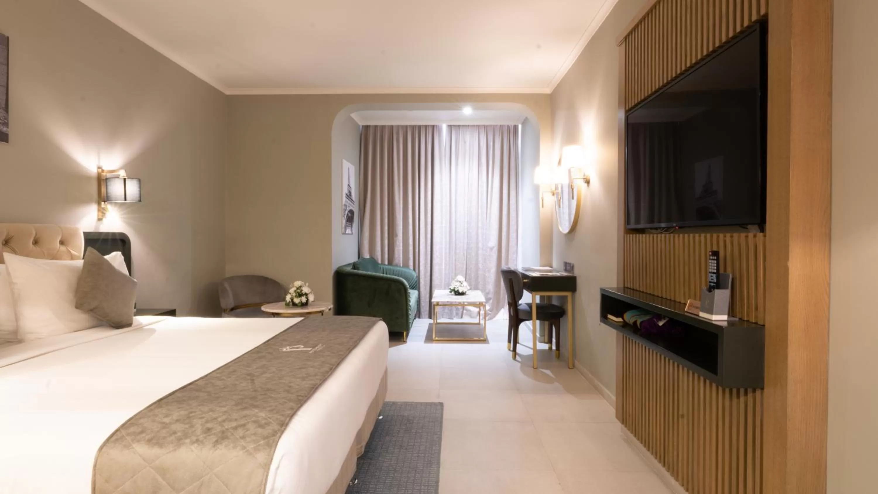 Bed in President Hotel