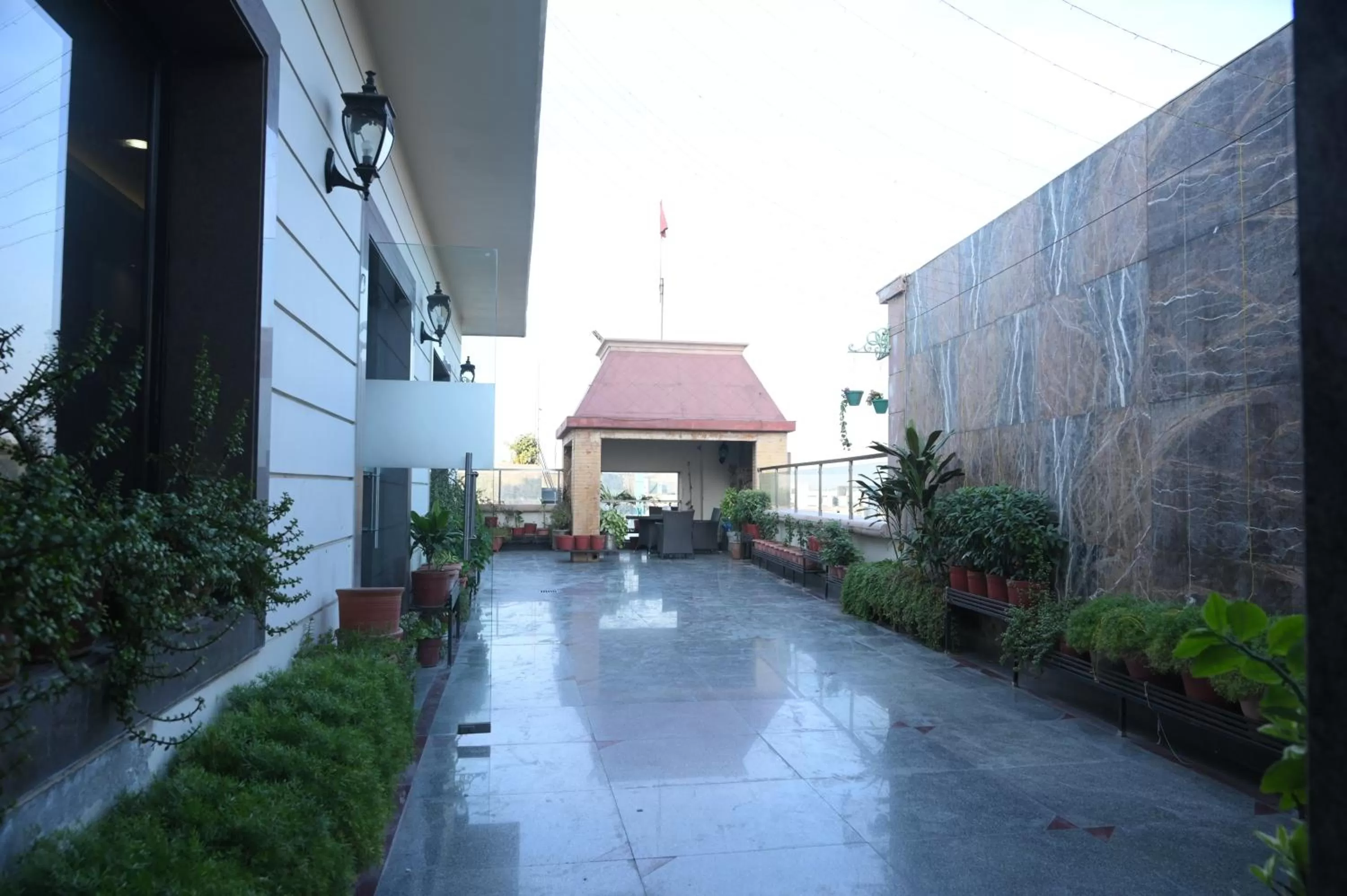 Property building in Hotel Leela Grande