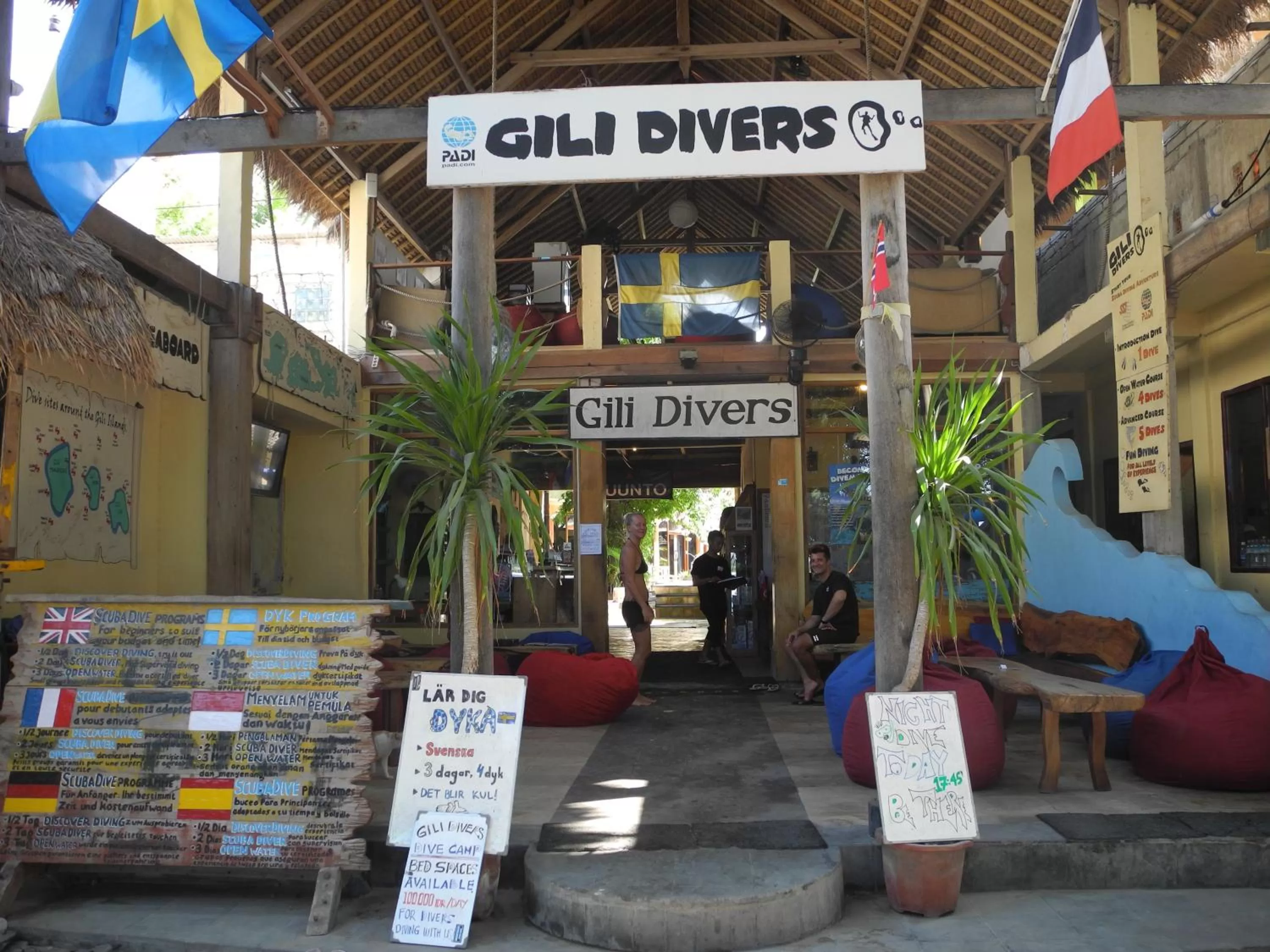 Property logo or sign in Gili Divers Hotel