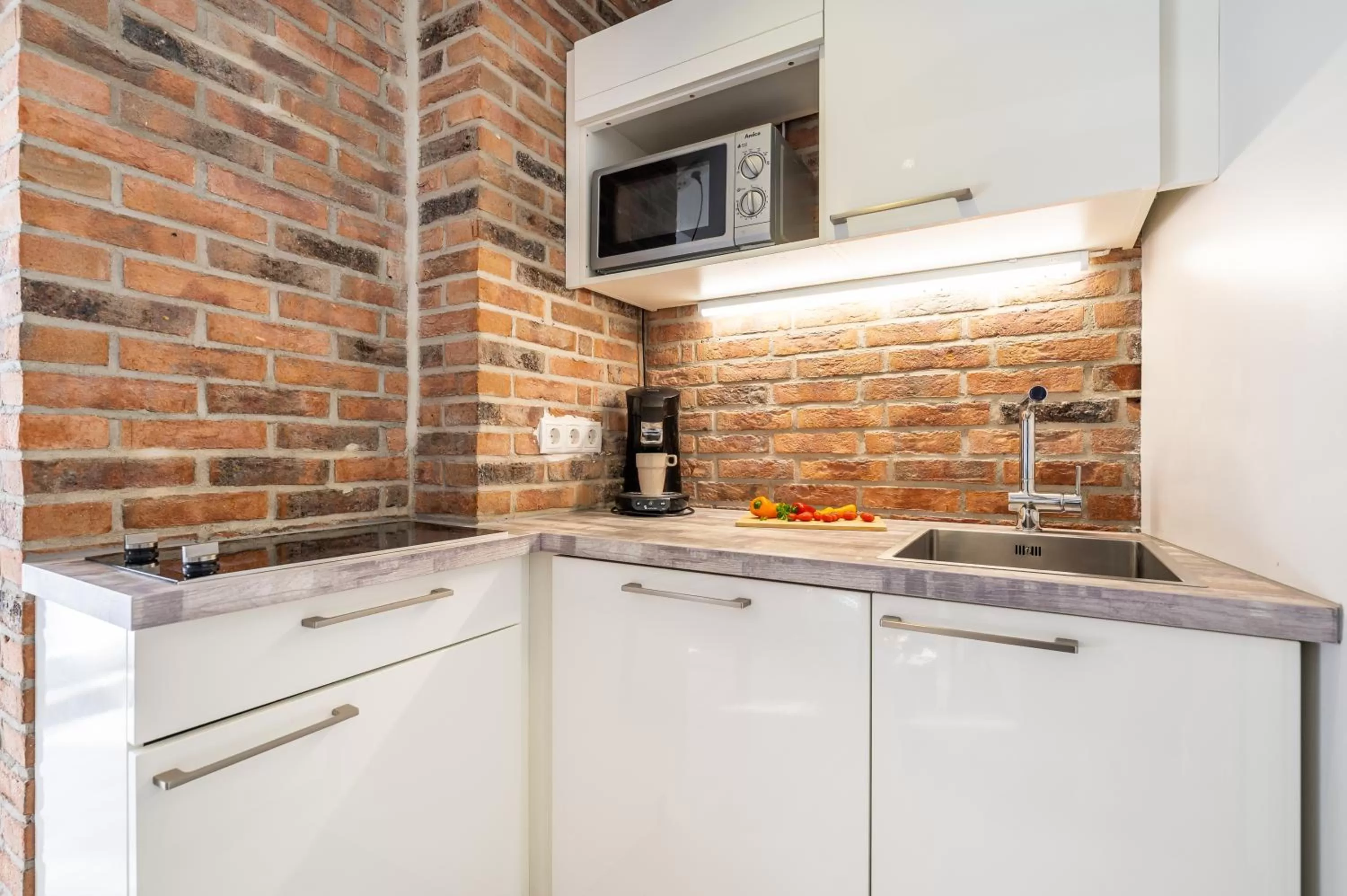 Kitchen/Kitchenette in Haus Ferienglück Sauna im Haus