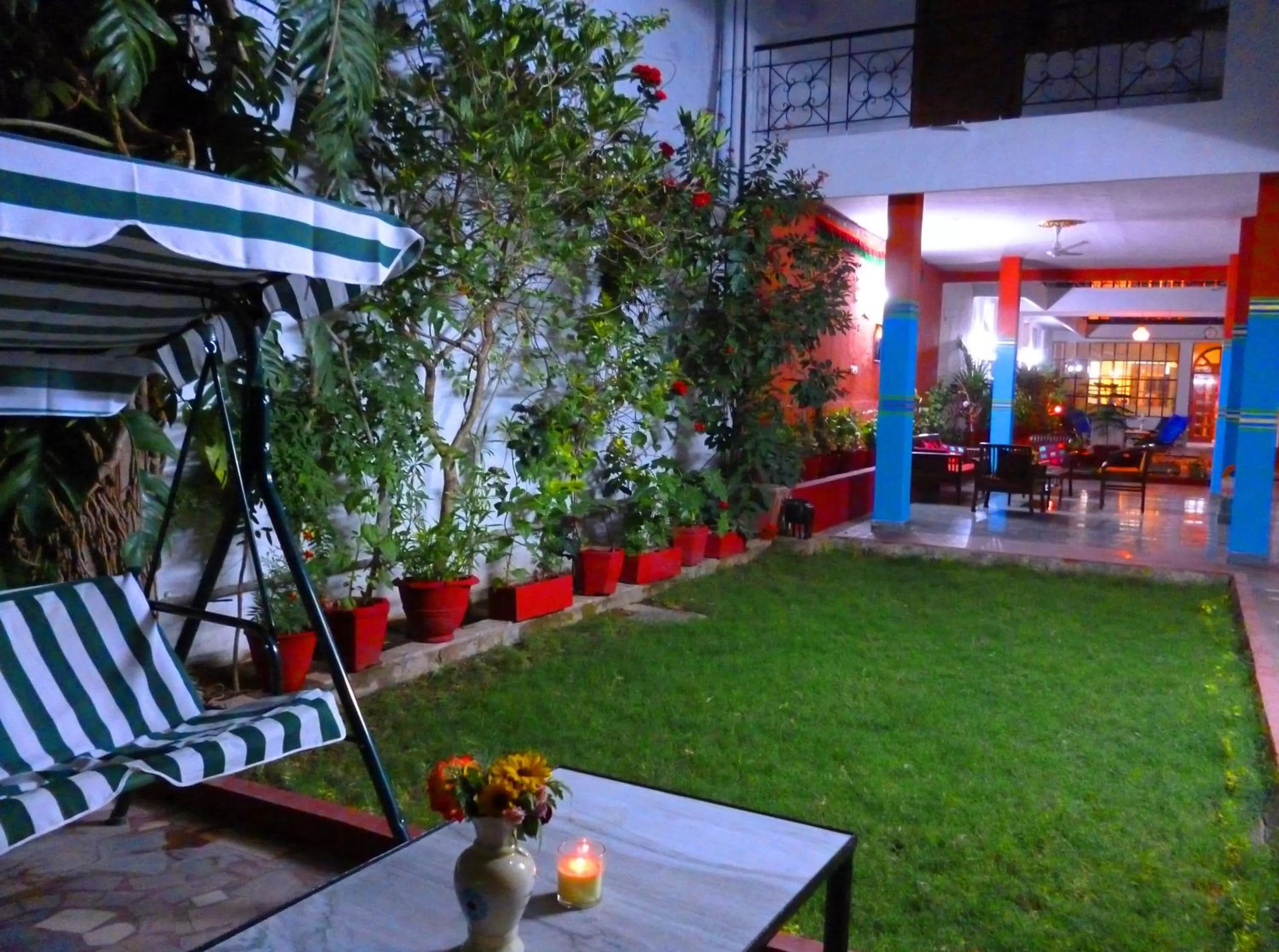 Patio in Hotel Harmony