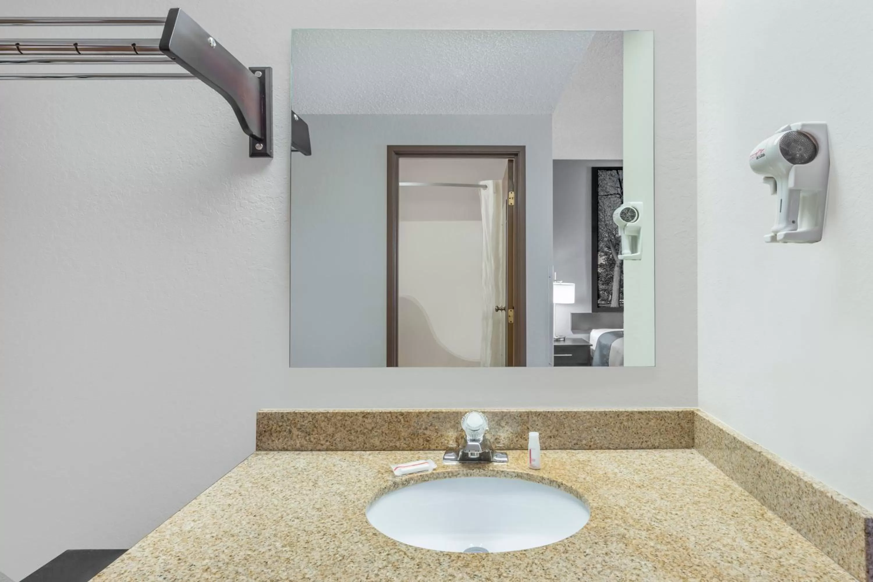 Bathroom in Super 8 by Wyndham Madison South