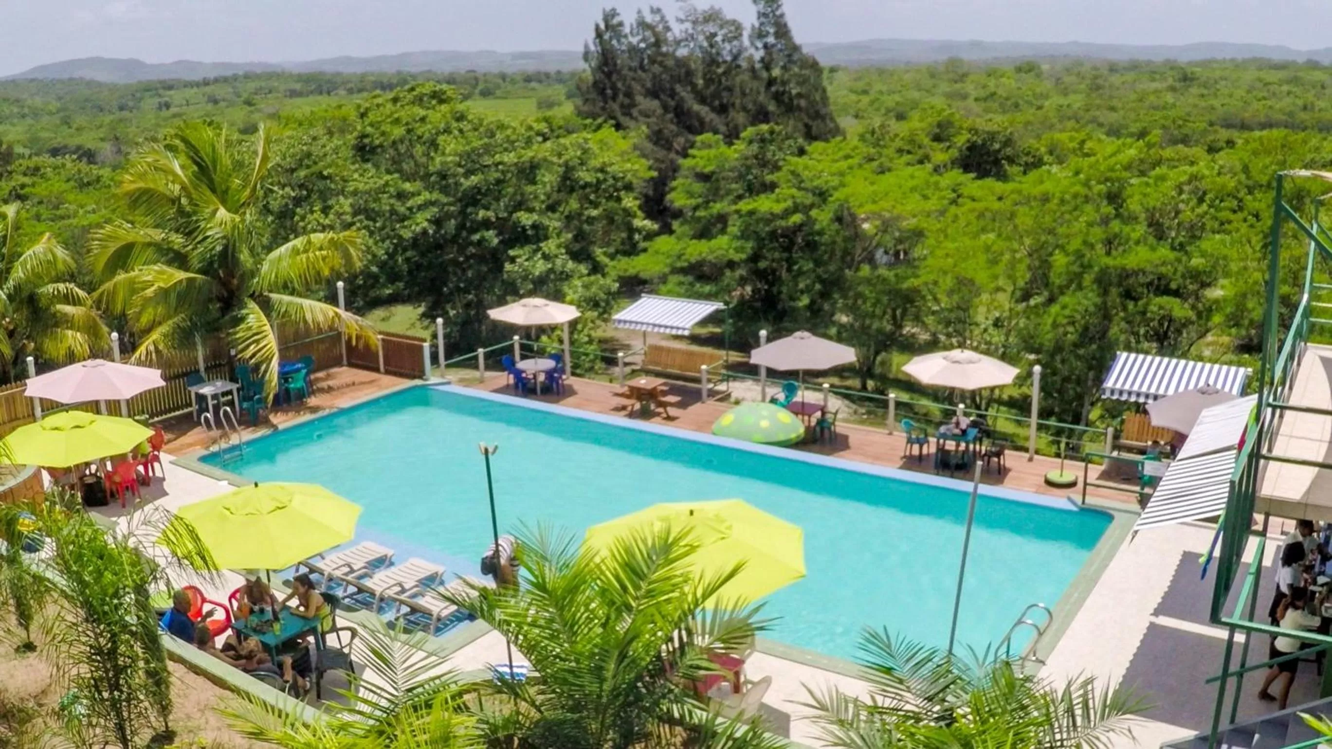 Swimming pool in Rumors Resort Hotel