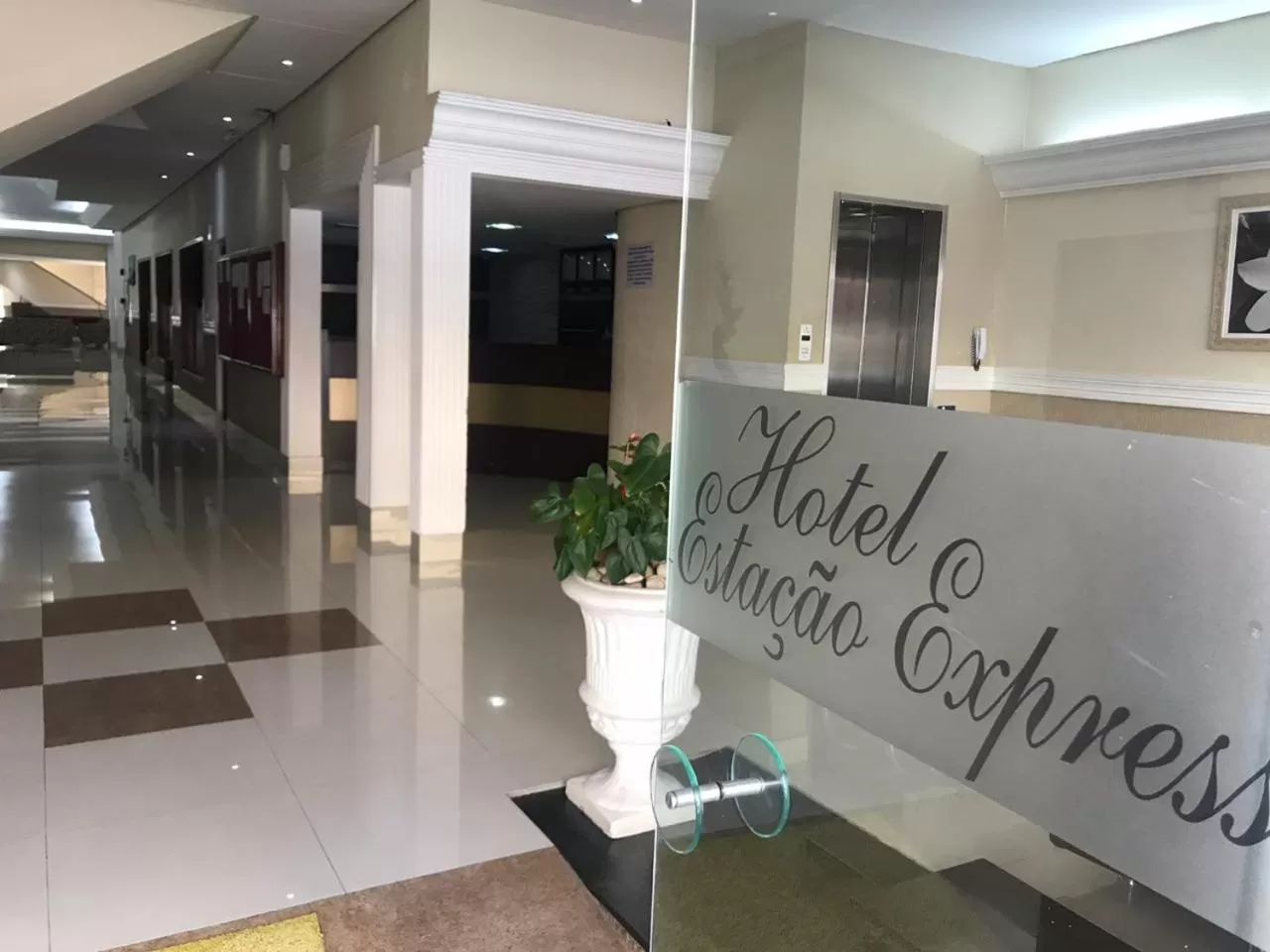 Property logo or sign in Hotel Estação Express