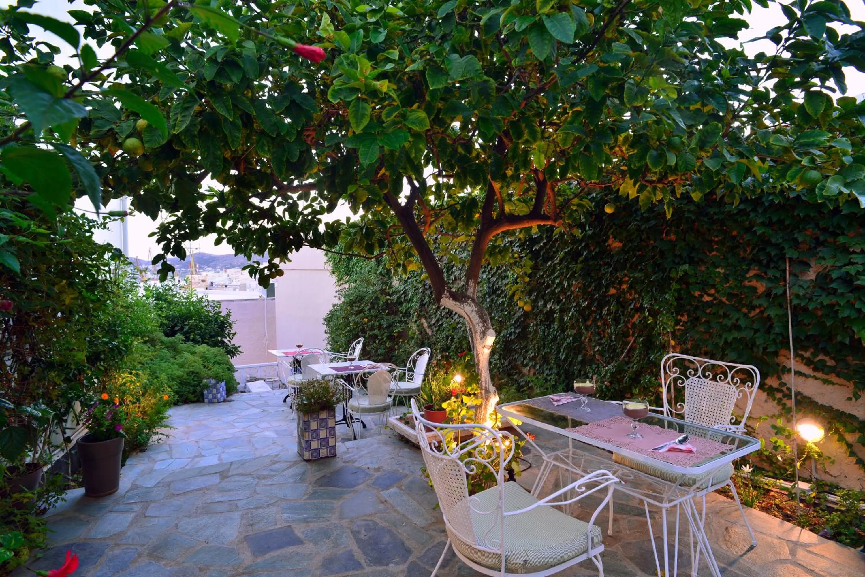 Garden in 1901 Hermoupolis