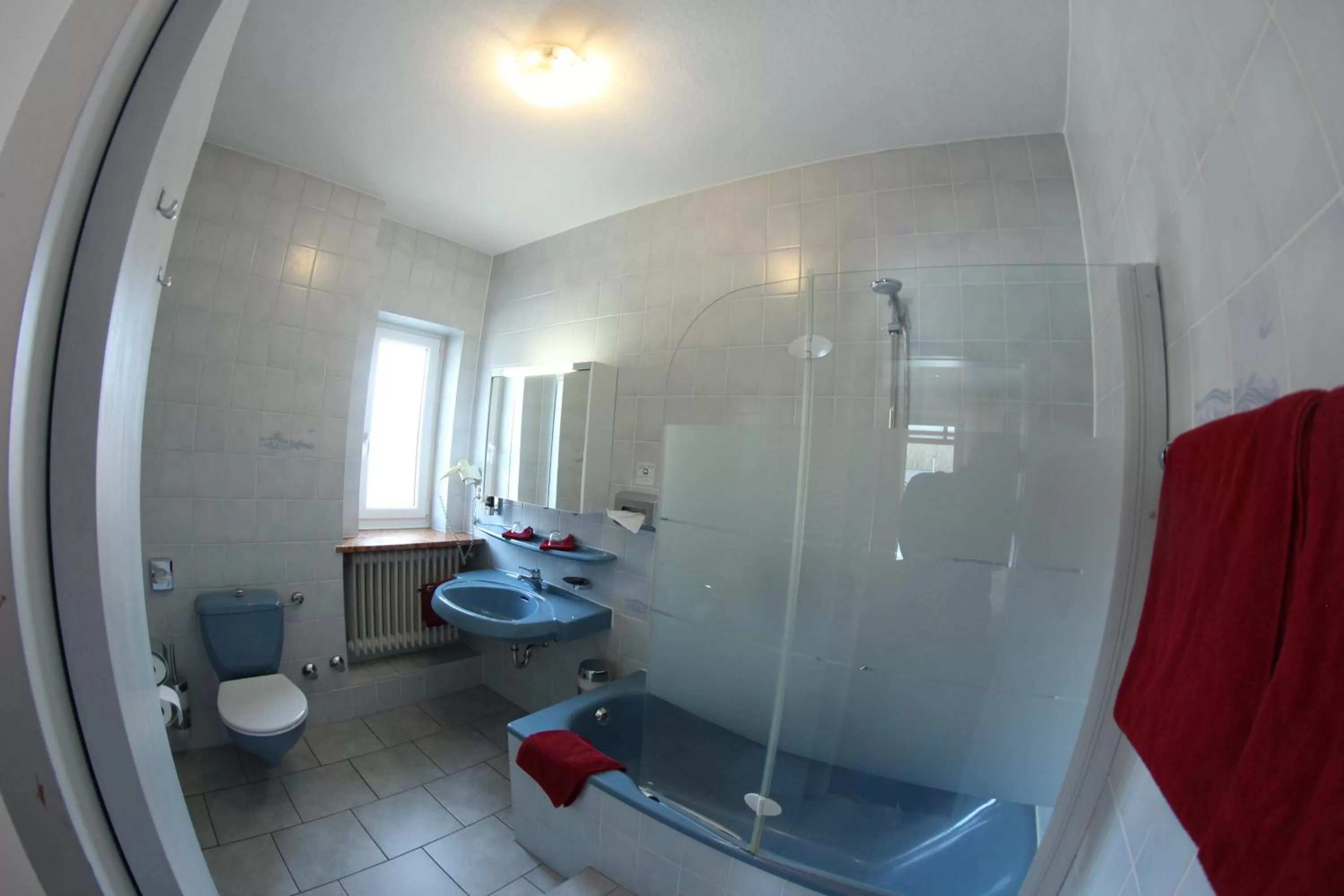 Bathroom in Hotel Almrausch