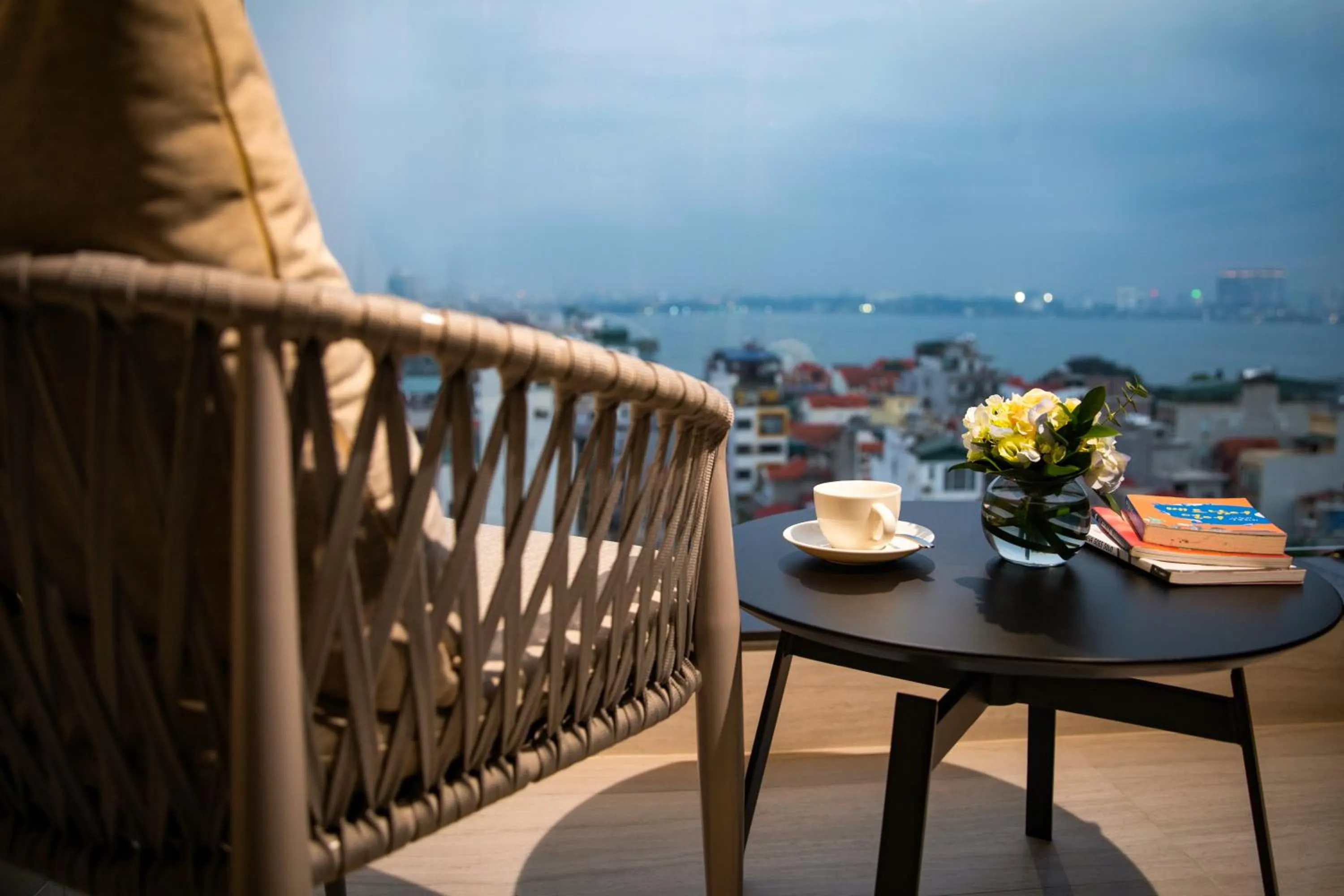 Balcony/Terrace in Oakwood Residence Hanoi