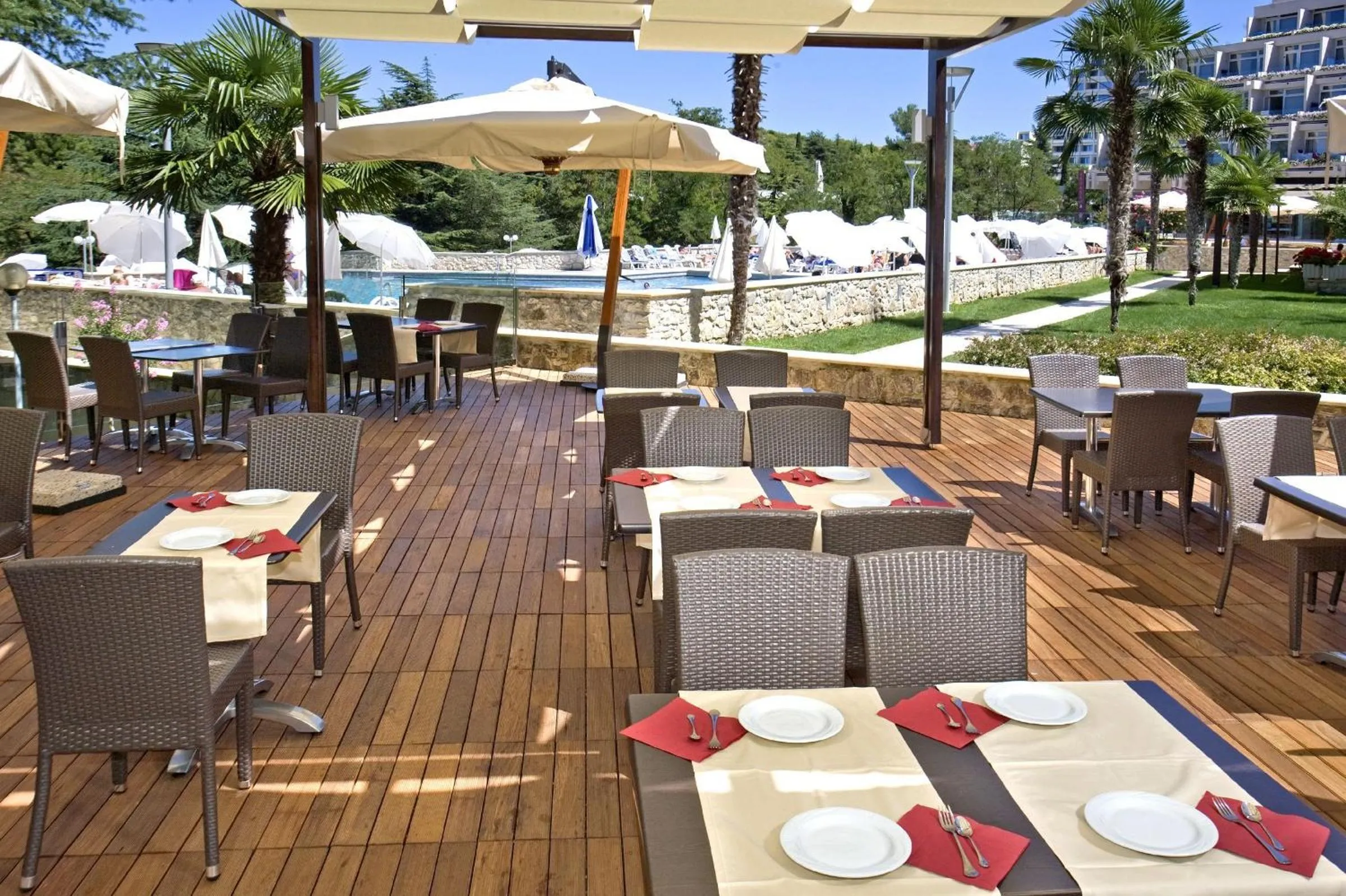Restaurant/places to eat in Hotel Mediteran Plava Laguna