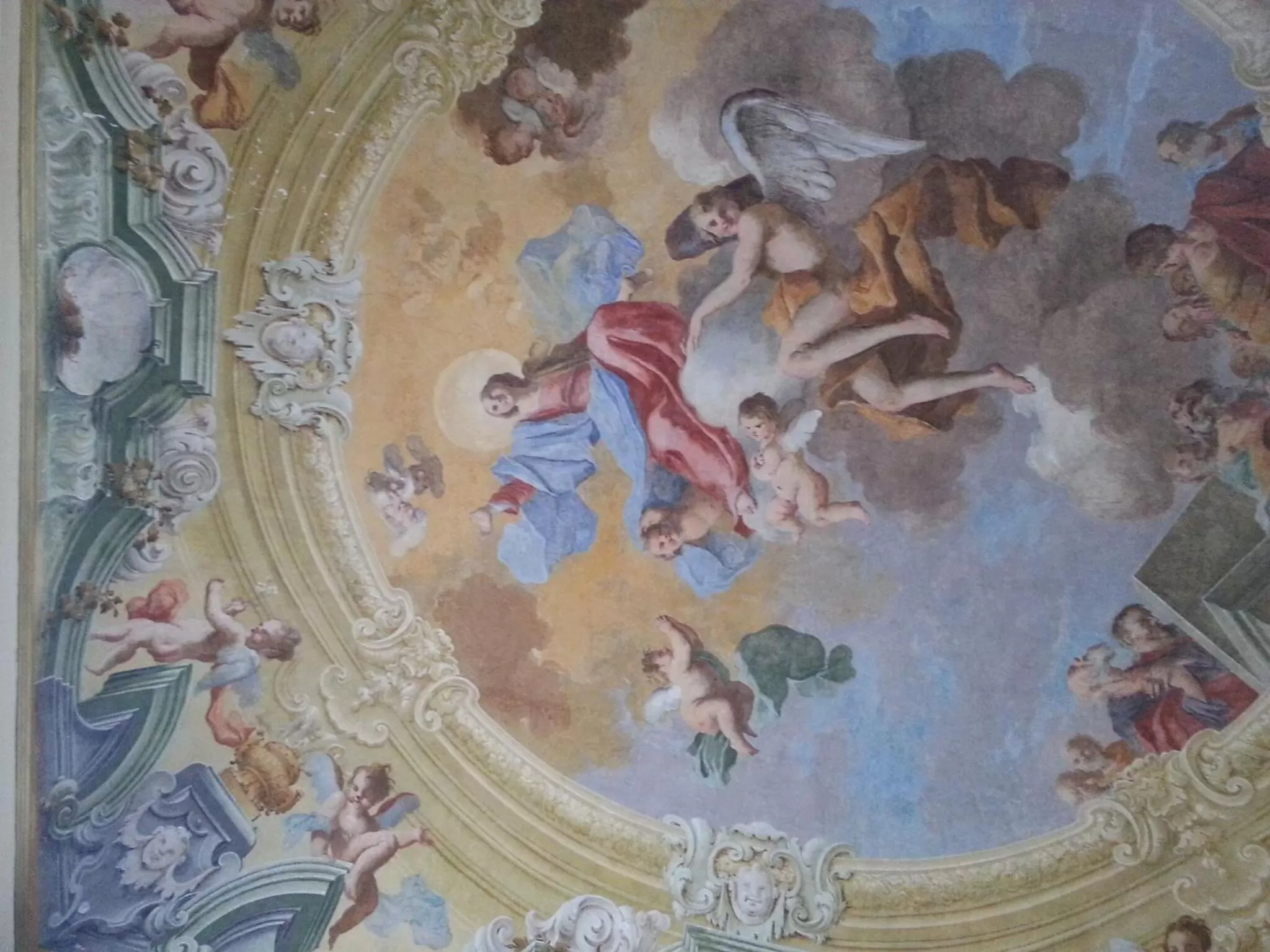 Decorative detail in B&B Palazzo Conforti