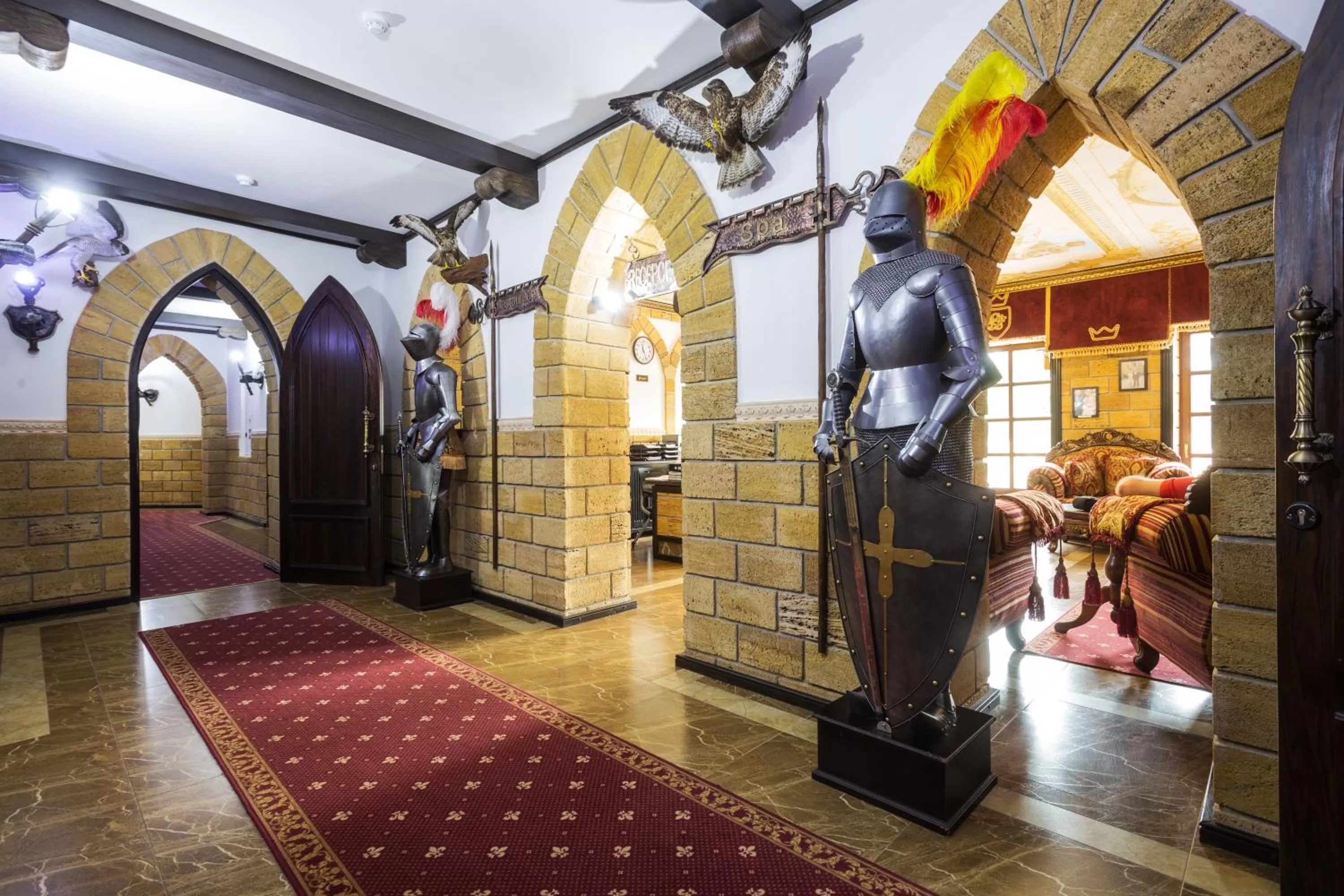 Lobby or reception in Zámek Lužec Spa & Wellness Resort