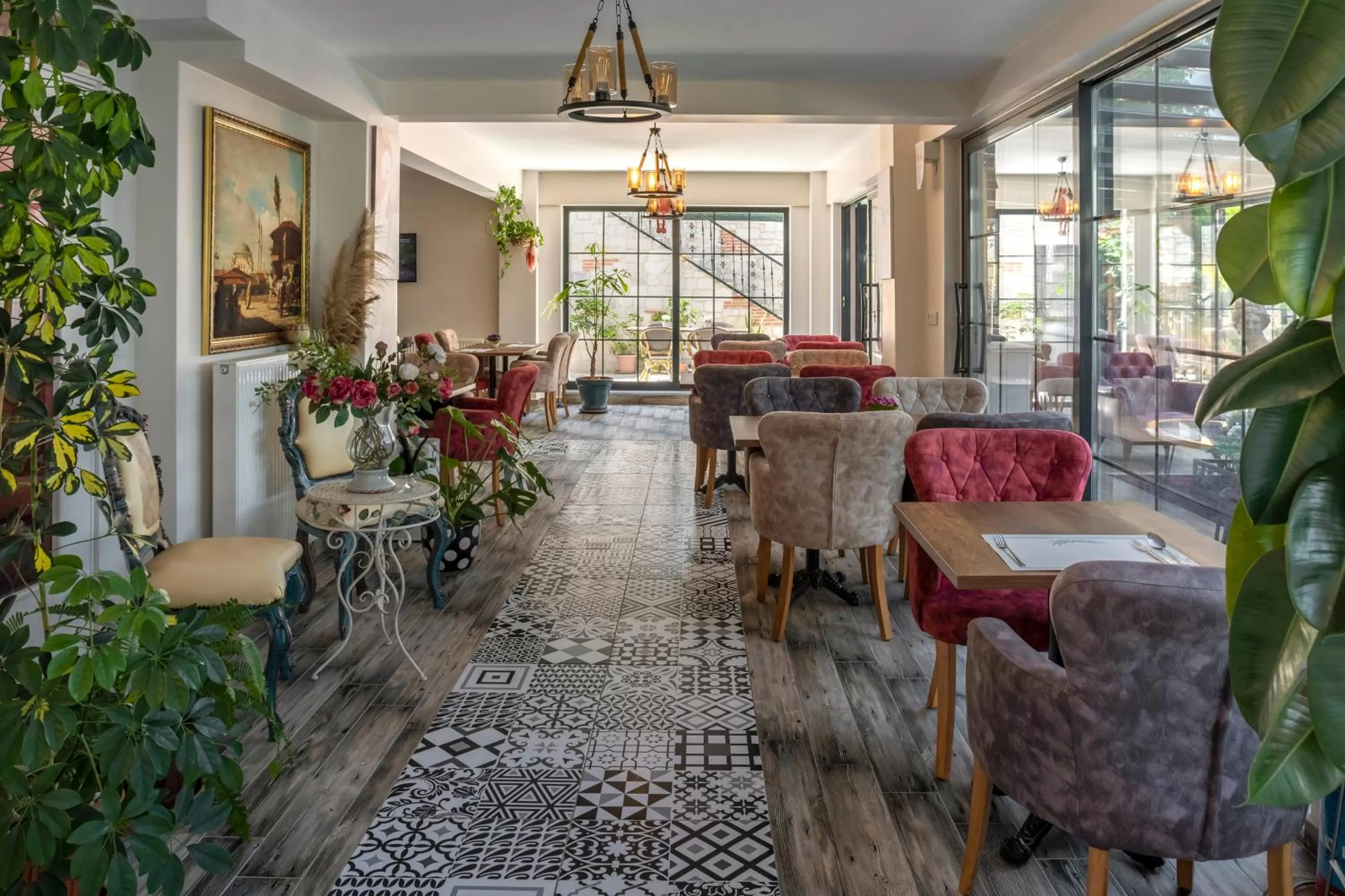 Lobby or reception, Restaurant/Places to Eat in Lagun Palas