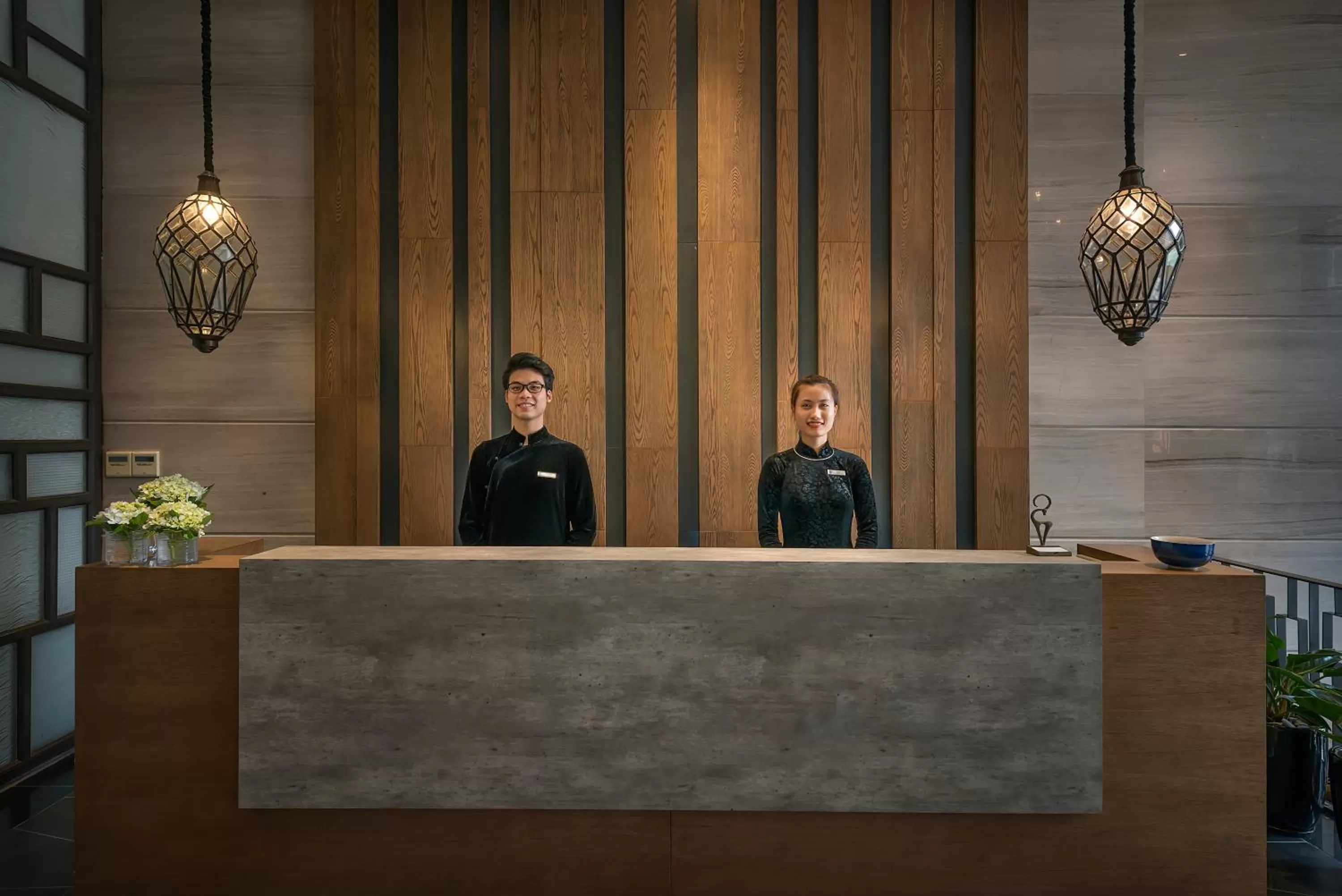 Lobby or reception in Bespoke Trendy Hotel Hanoi