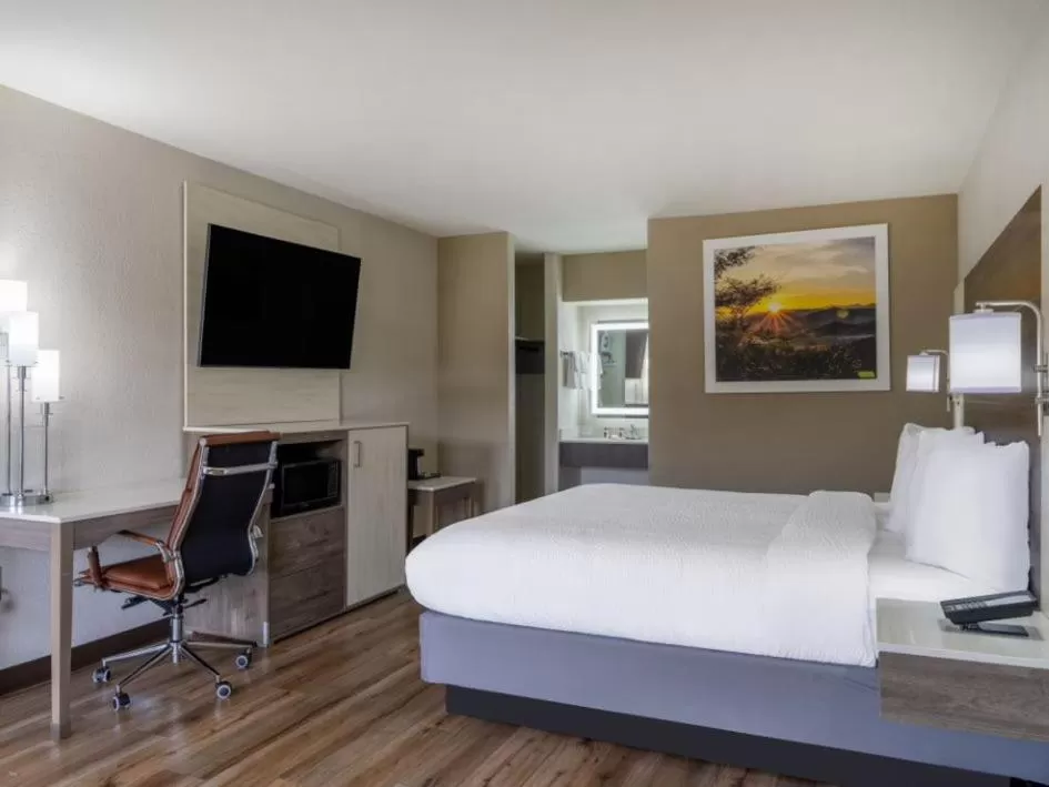 Bed in Days Inn by Wyndham Clemson