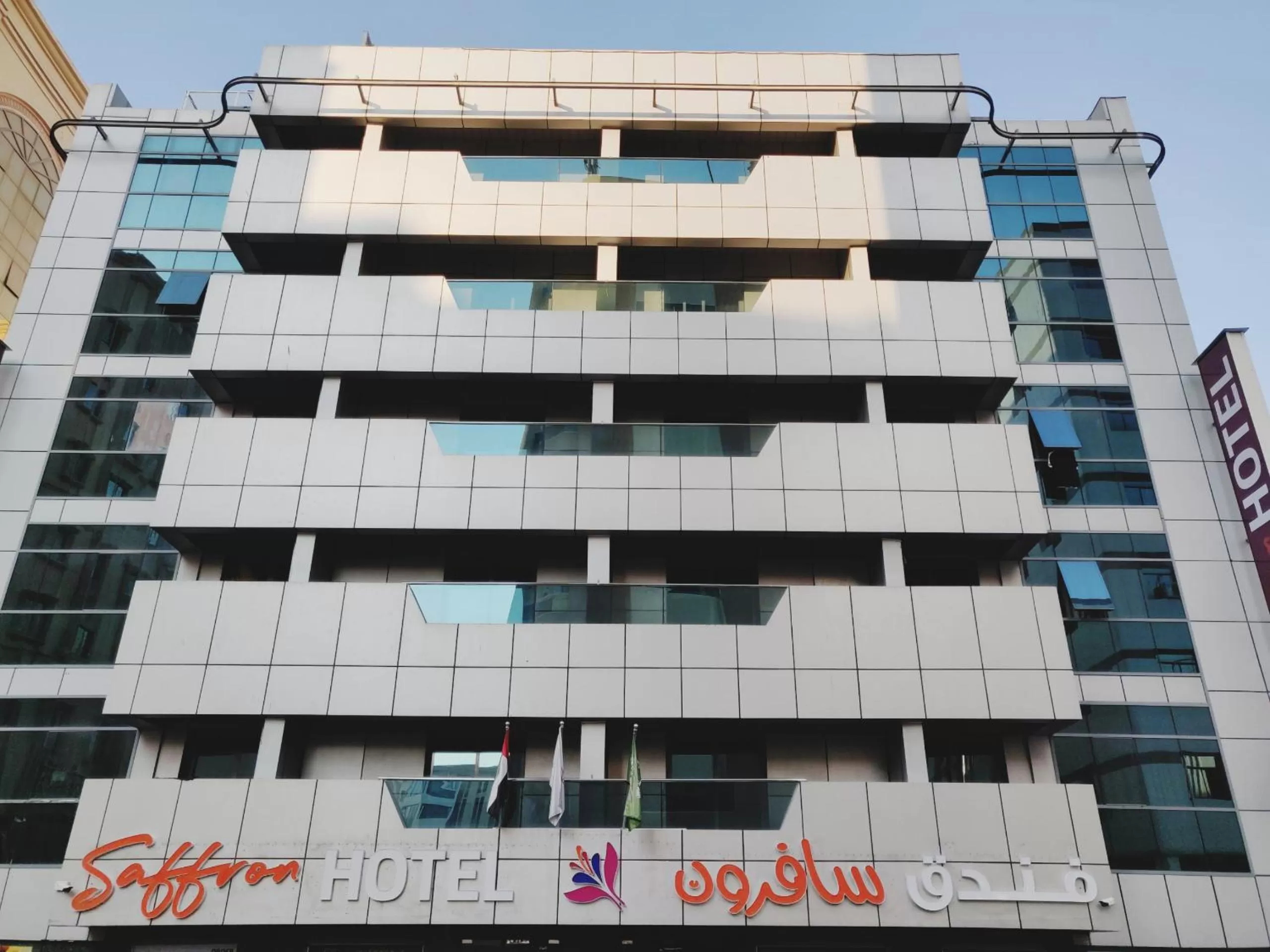 Property building in Saffron Hotel