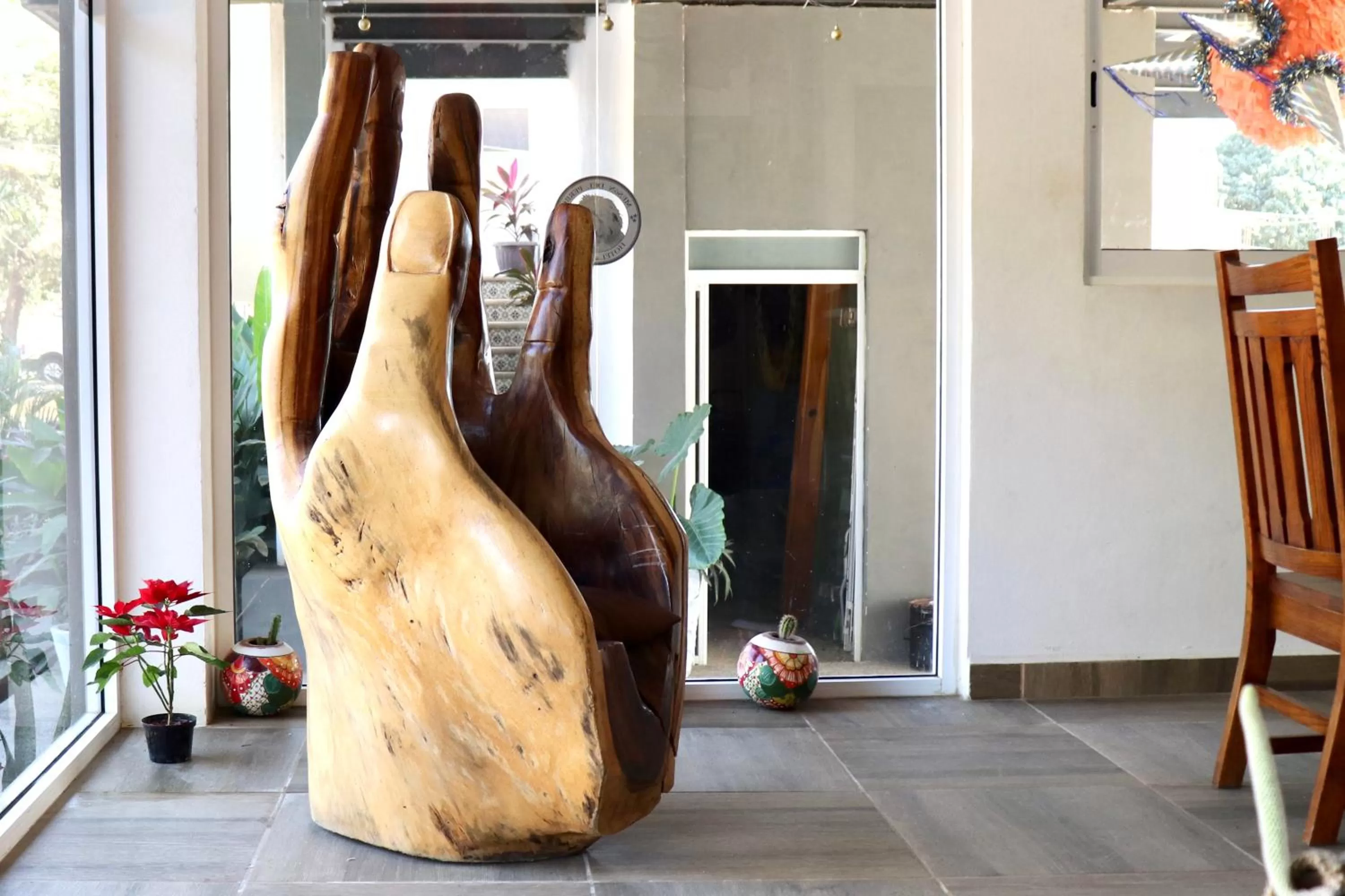 Lobby or reception in Hotel Samanu