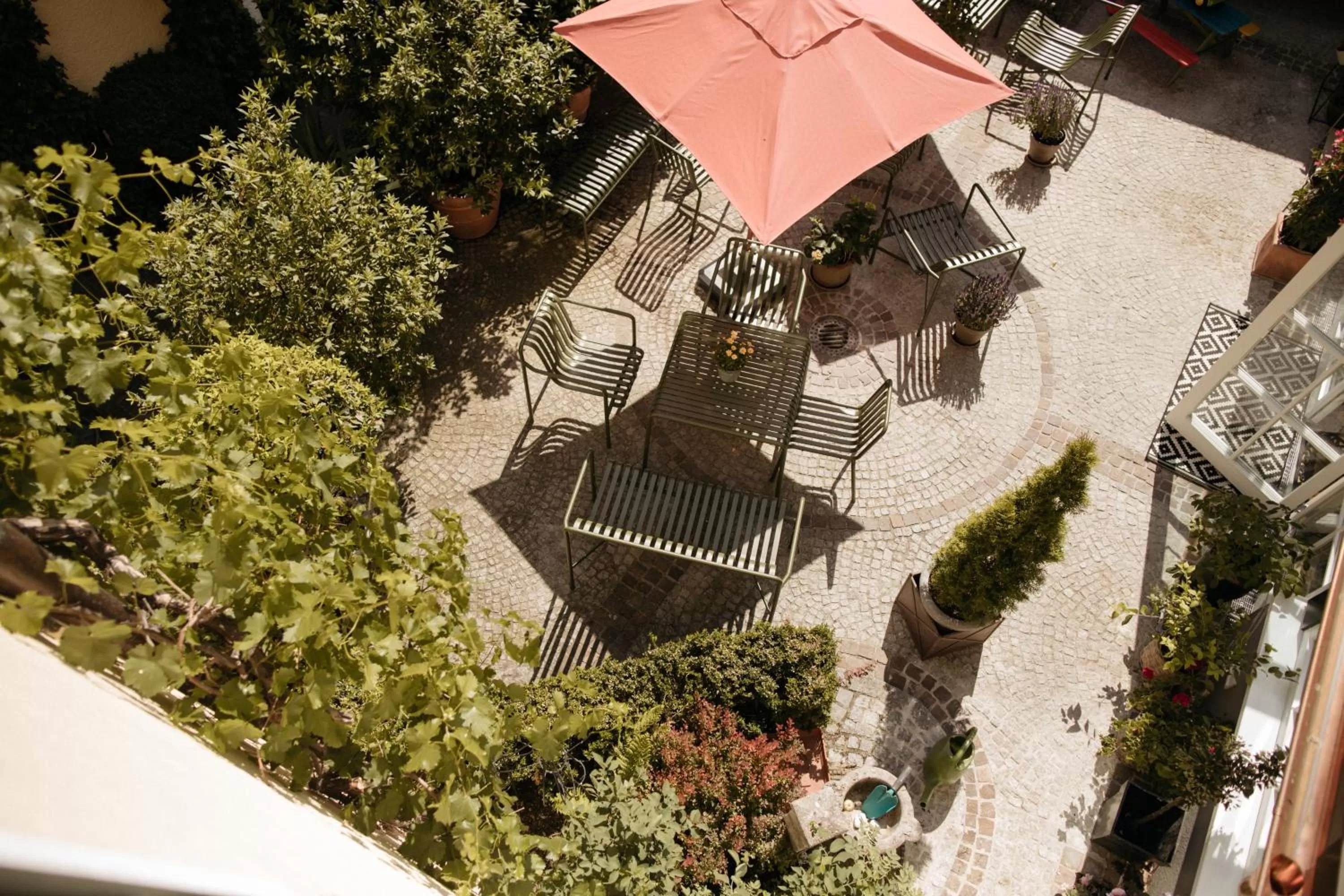 Patio in Hotel Goldener Ochs