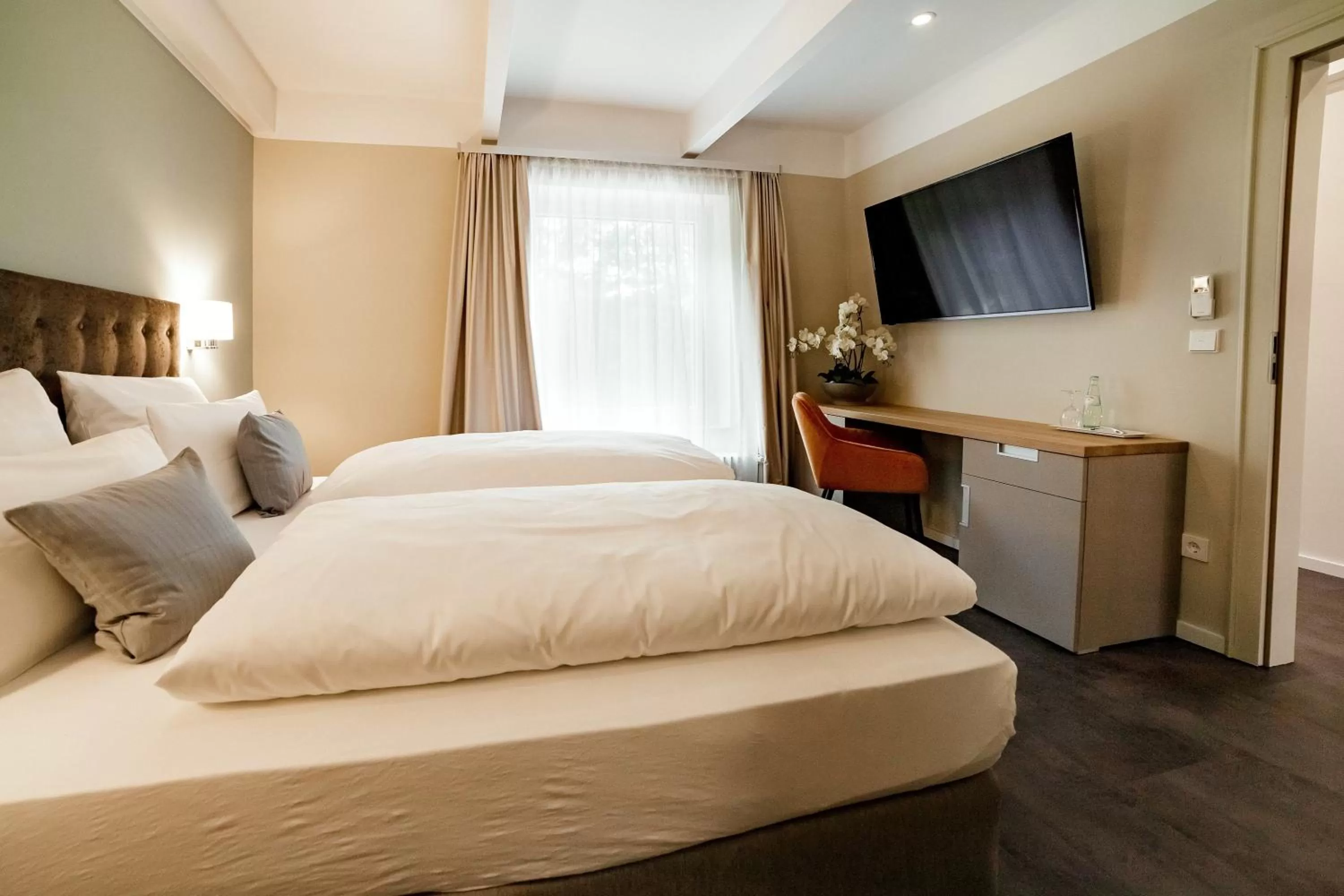 Bed in Seehotel am Tankumsee