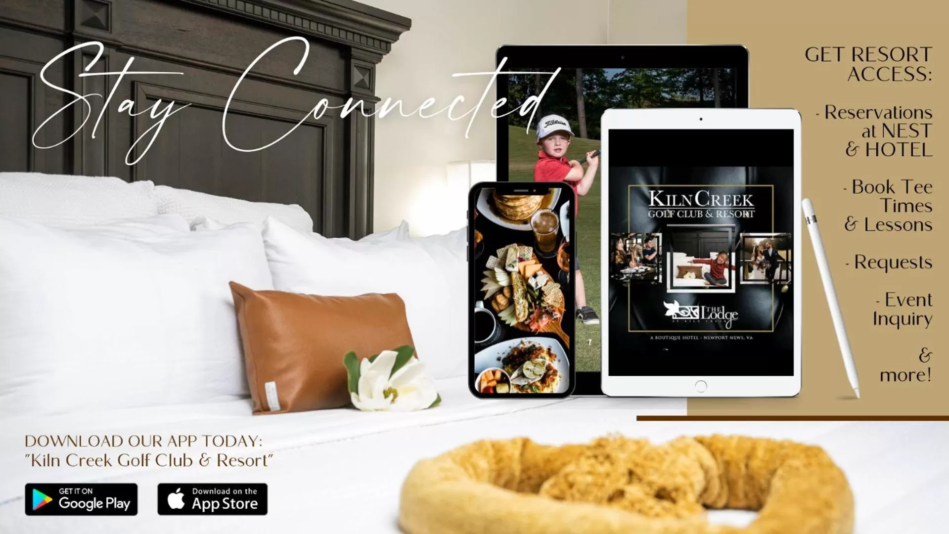 Staff in The Lodge at Kiln Creek Resort