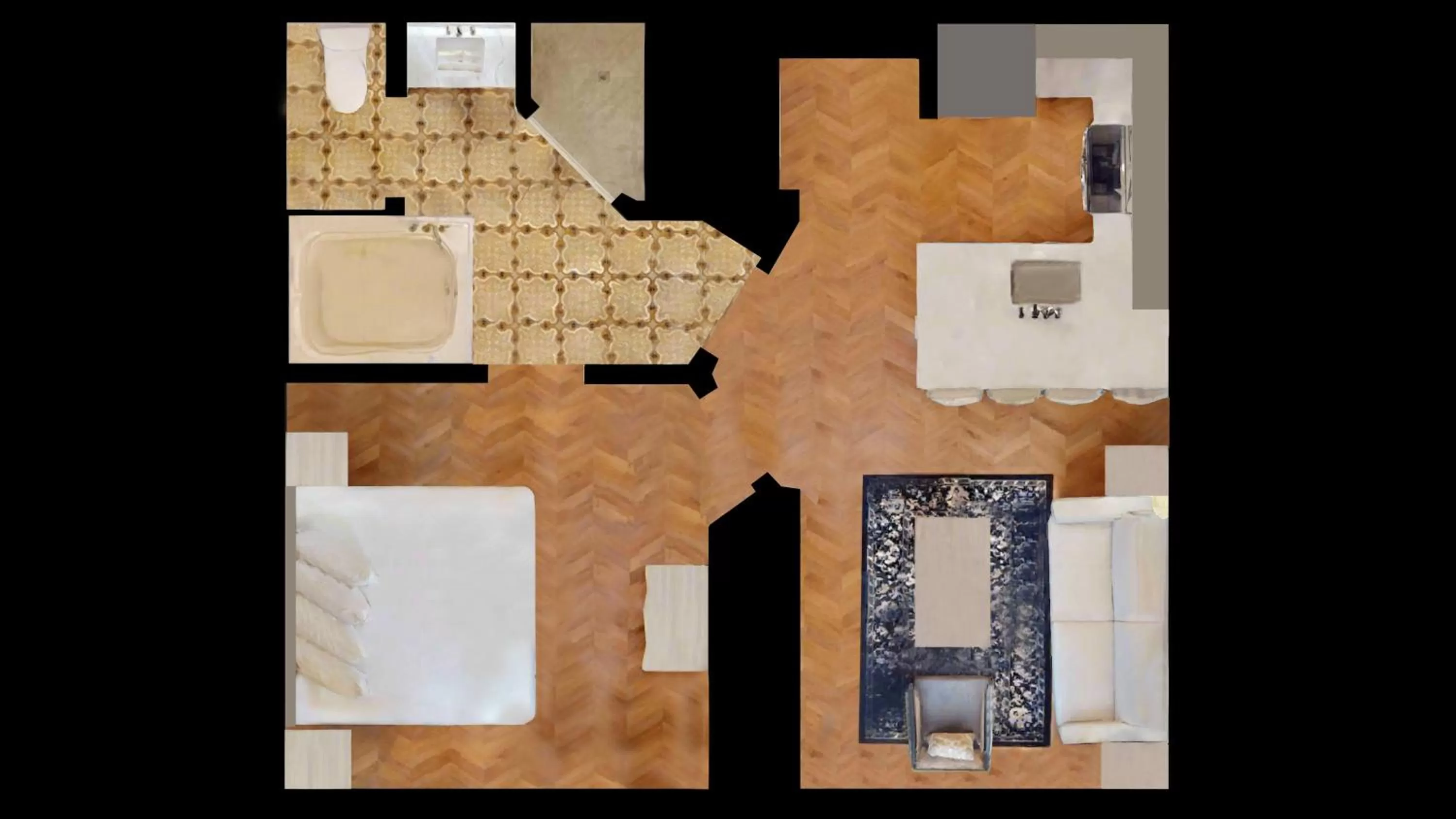 Floor plan in Westgate Historic Williamsburg Resort