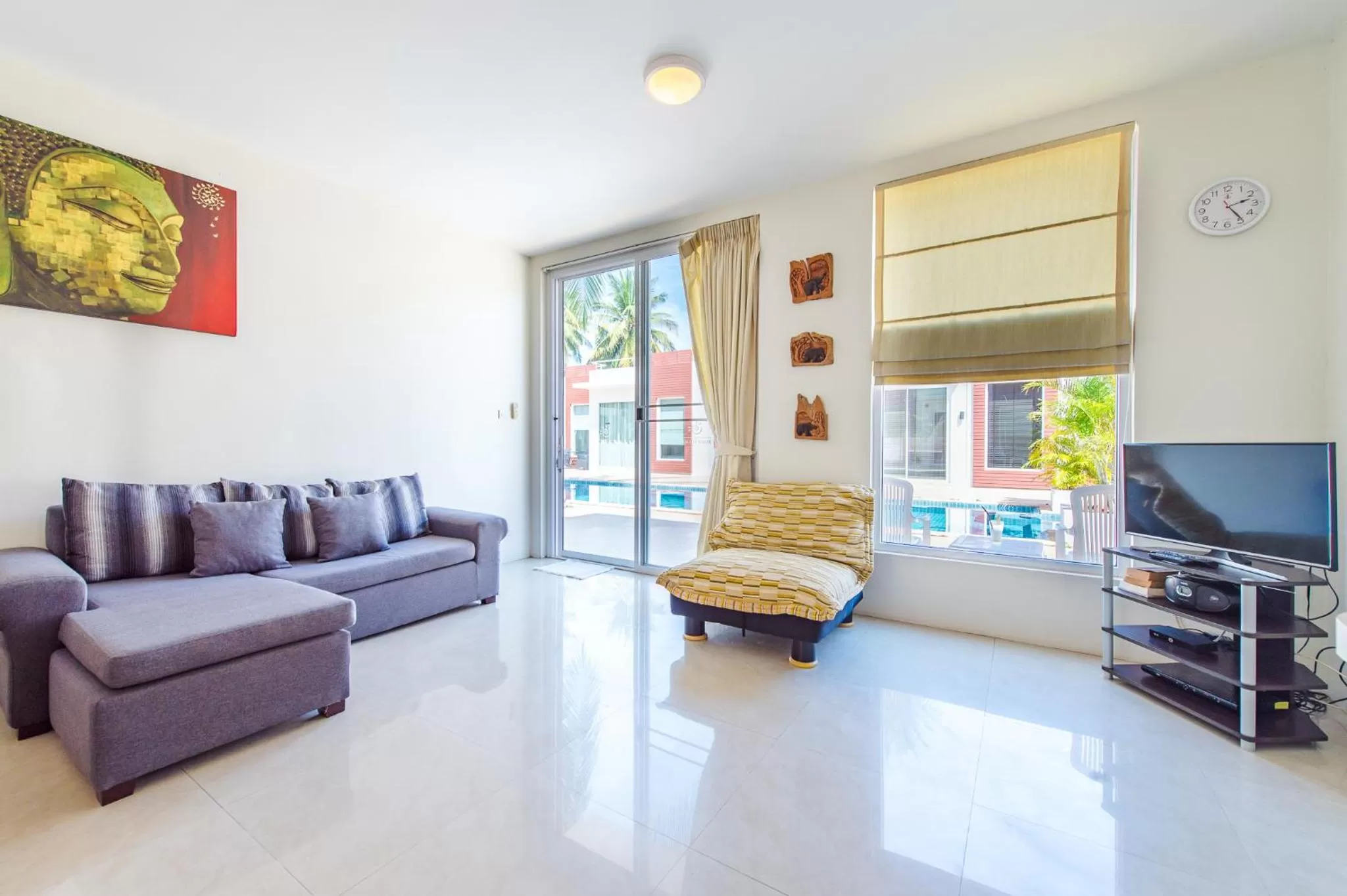 Living room in The Beach Village Resort