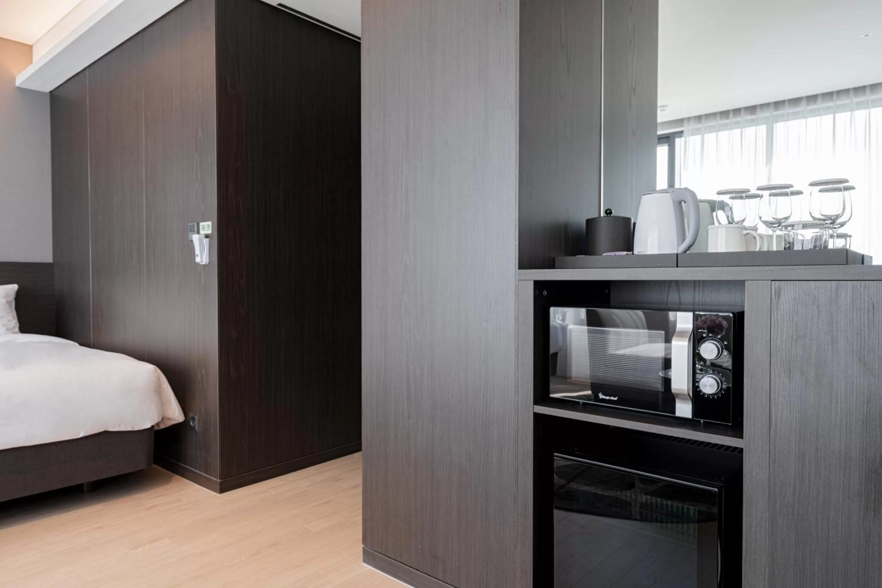 minibar, Bed in Nine Tree by Parnas Seoul Pangyo