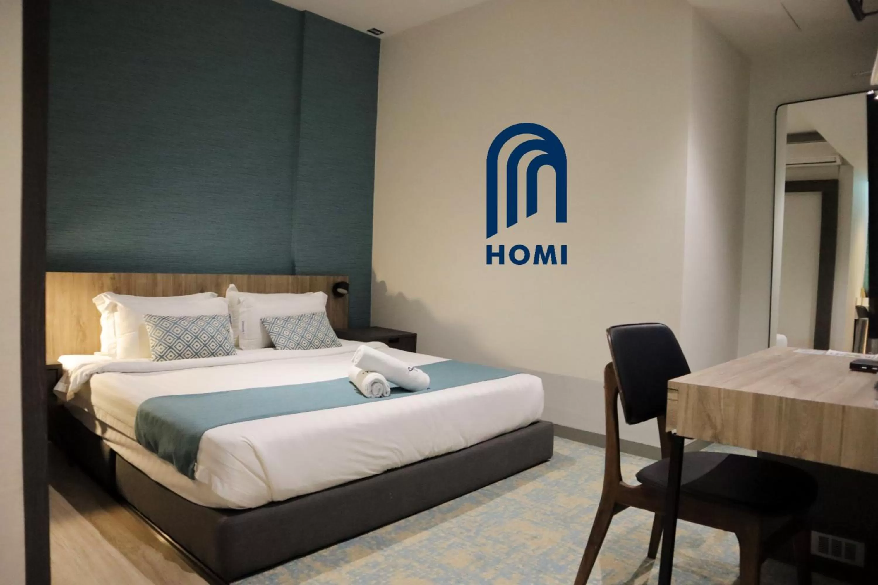 Photo of the whole room, Bed in Homi Breeze at Sutera Avenue 和逸微风