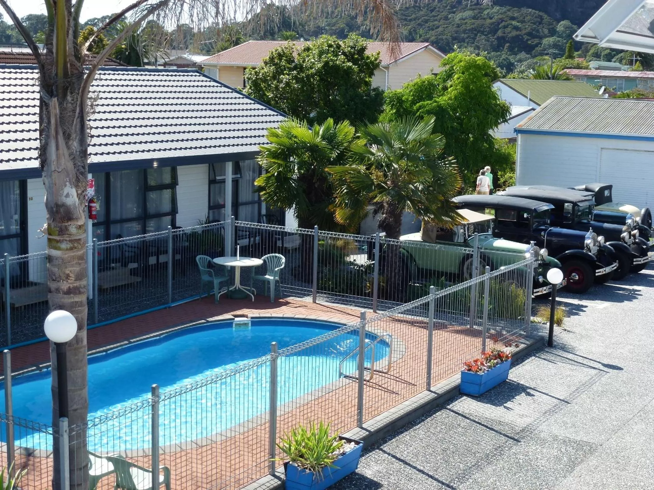 Swimming pool, Pool View in Mana-Nui Motel