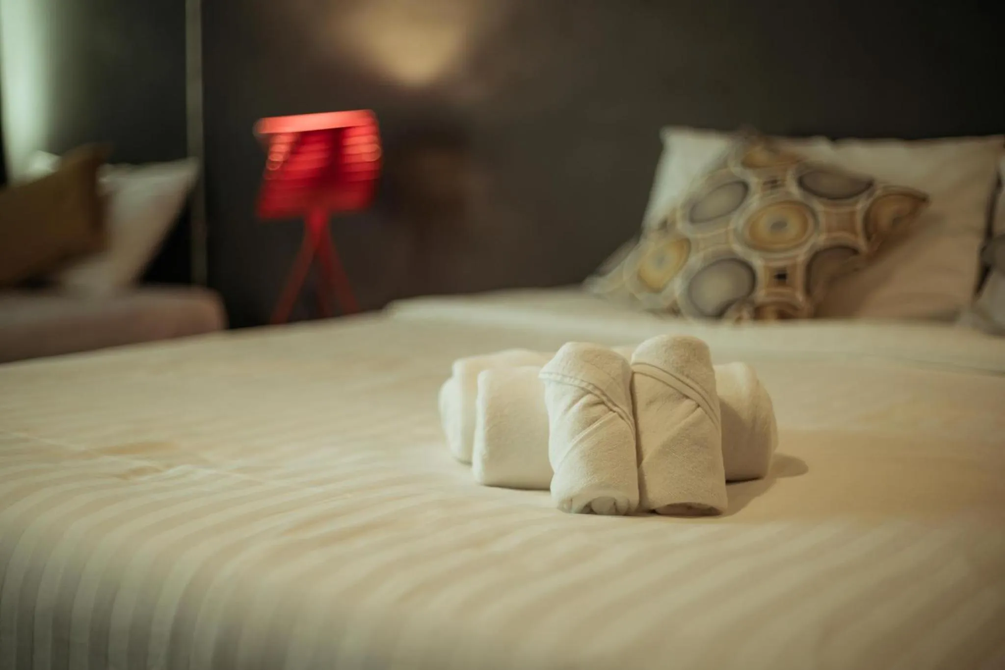 Bed in J Poshtel Chiangmai