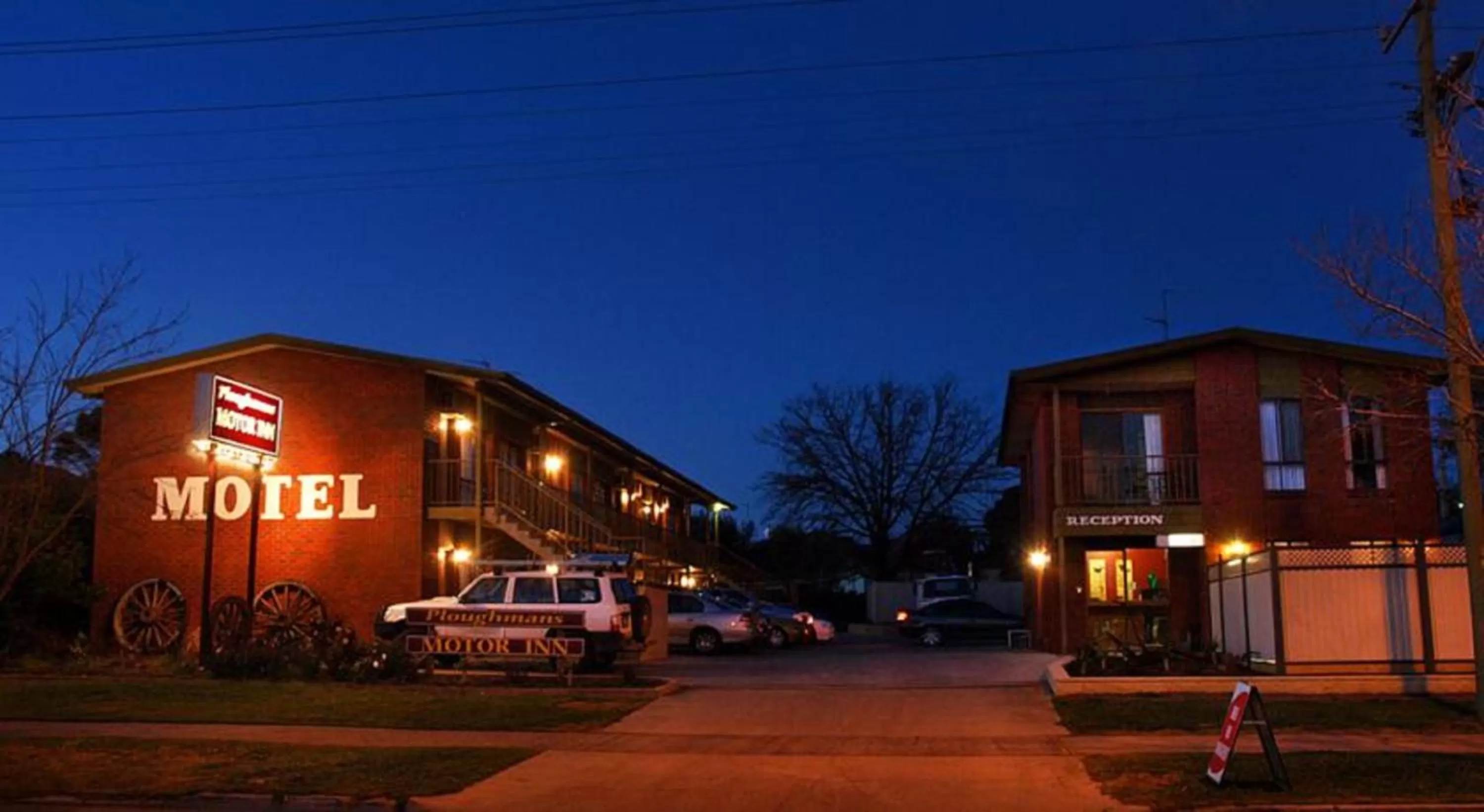 Property building in Ploughmans Motor Inn