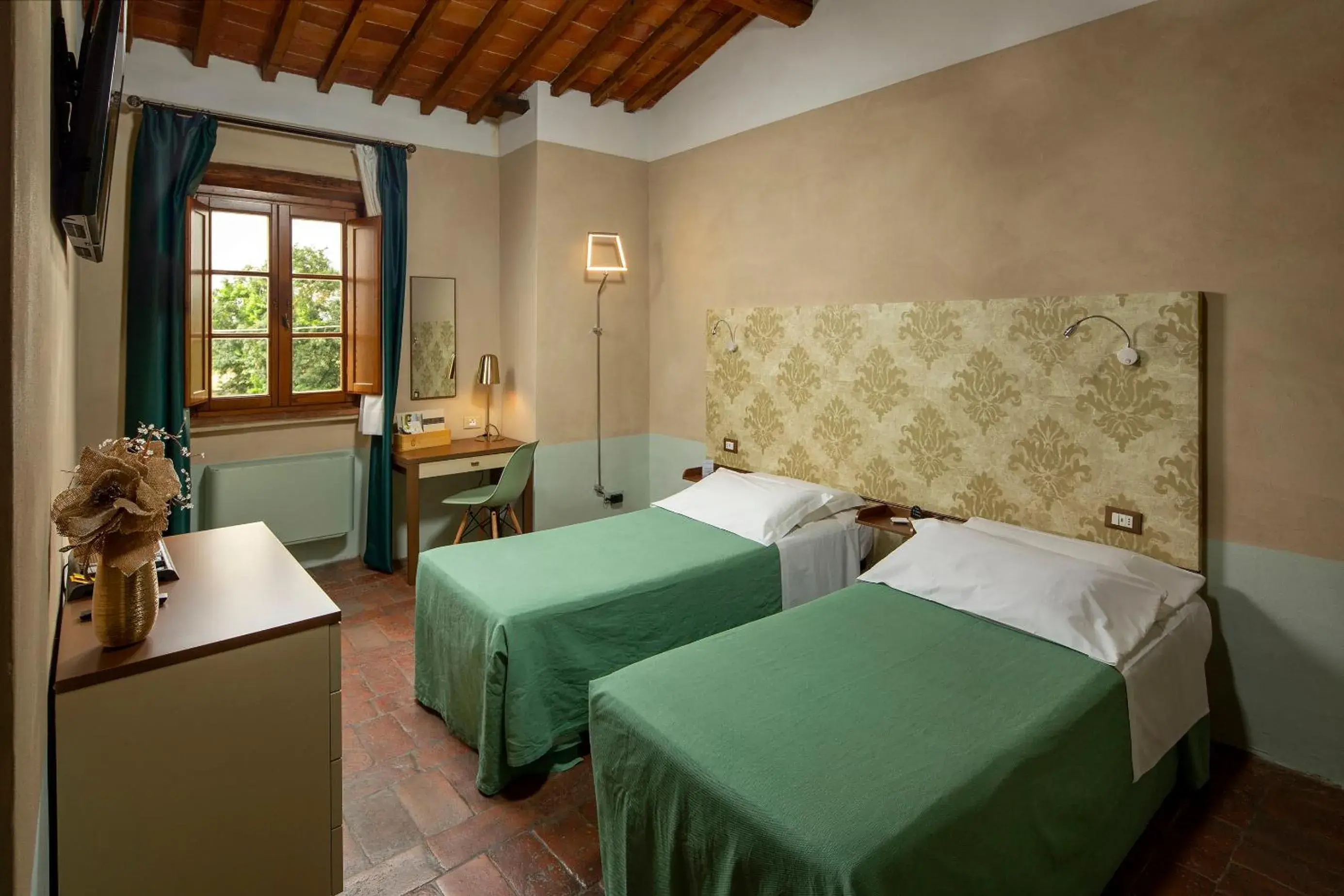 Twin Room in Hotel Le Capanne Twin Room in Hotel Le Capanne