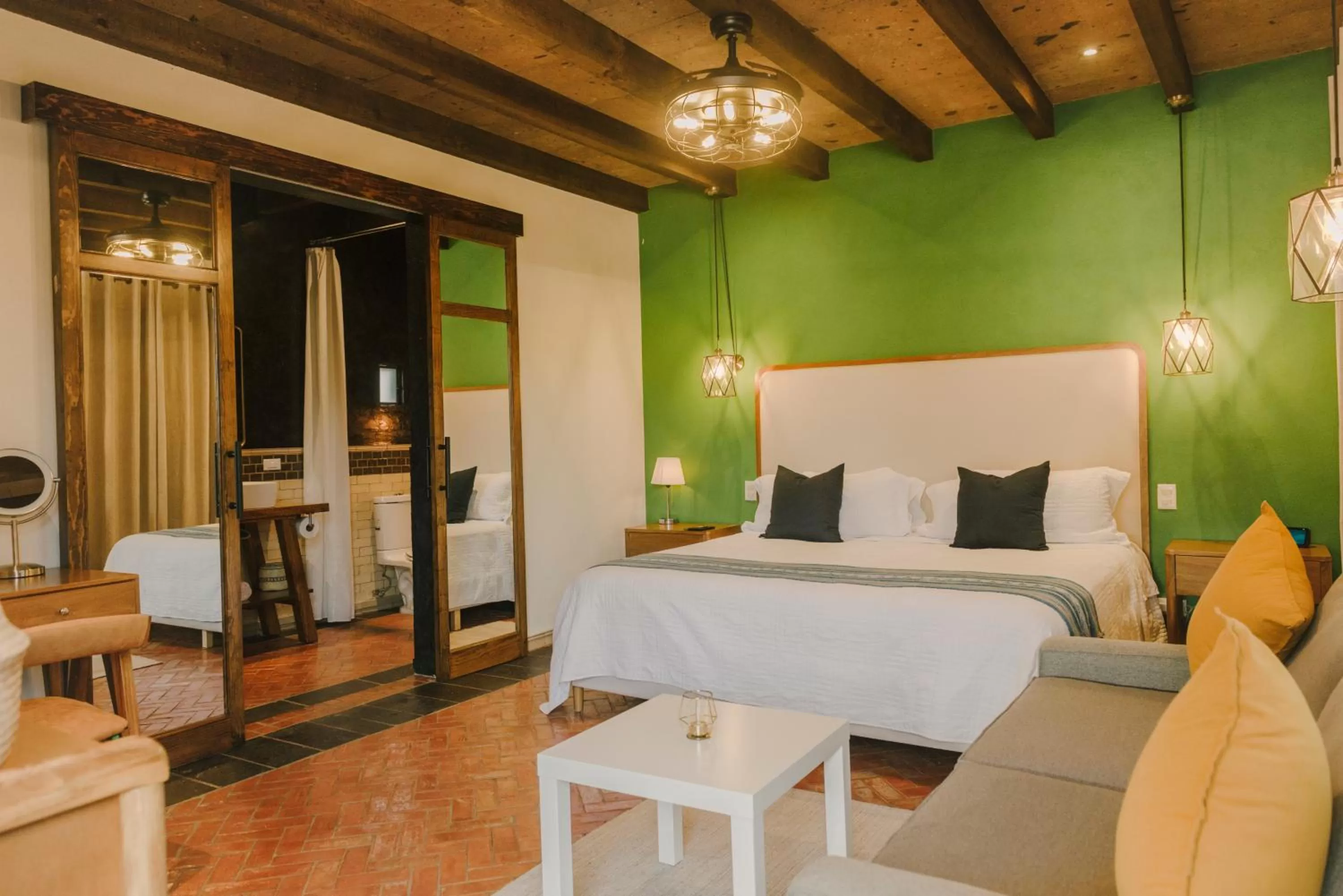 Bed in Agua Santa Hotel Boutique