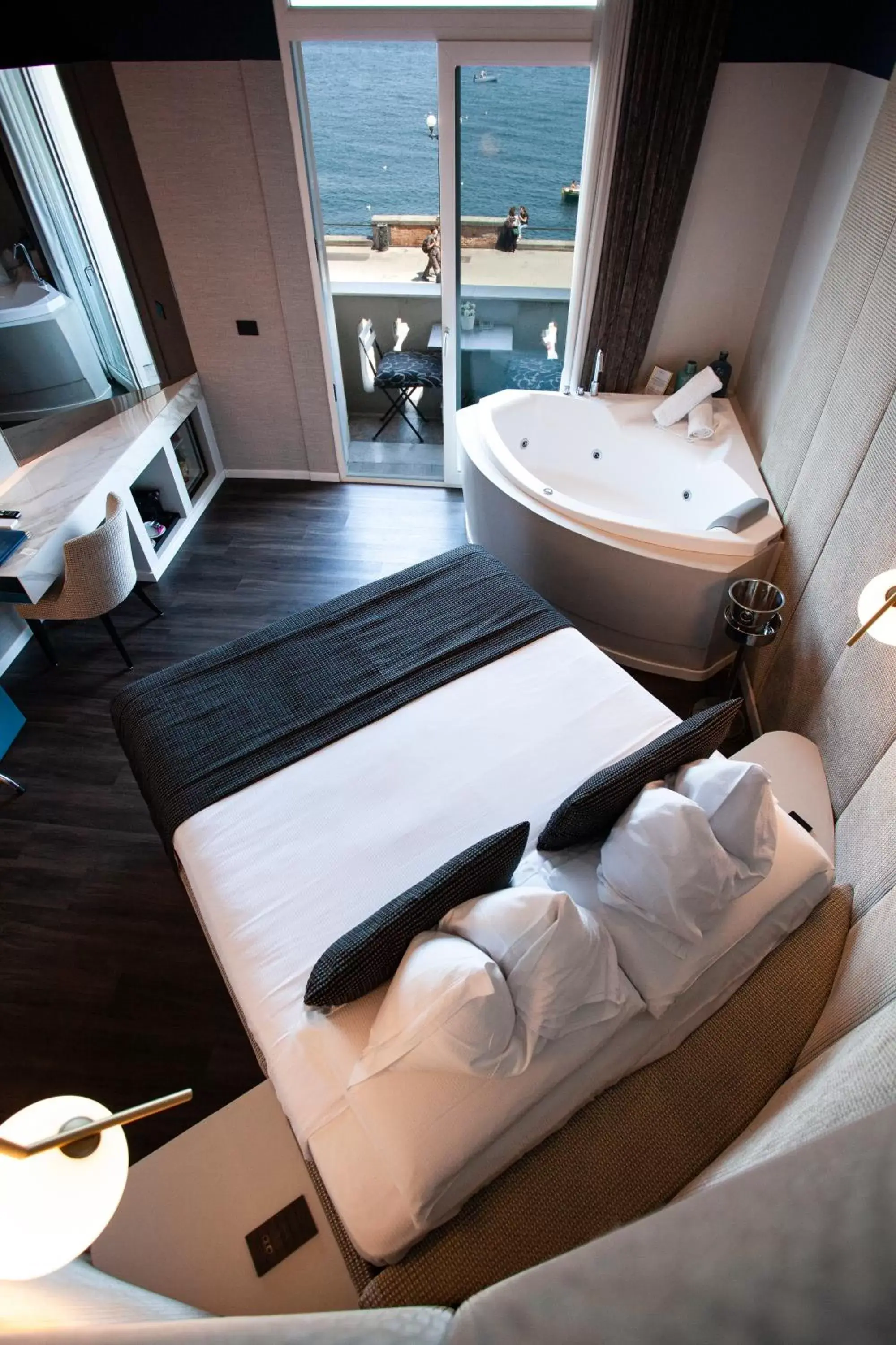 Suite with Hot Tub and Sea View in Relais sul Mare Boutique Hotel Suite with Hot Tub and Sea View in Relais sul Mare Boutique Hotel