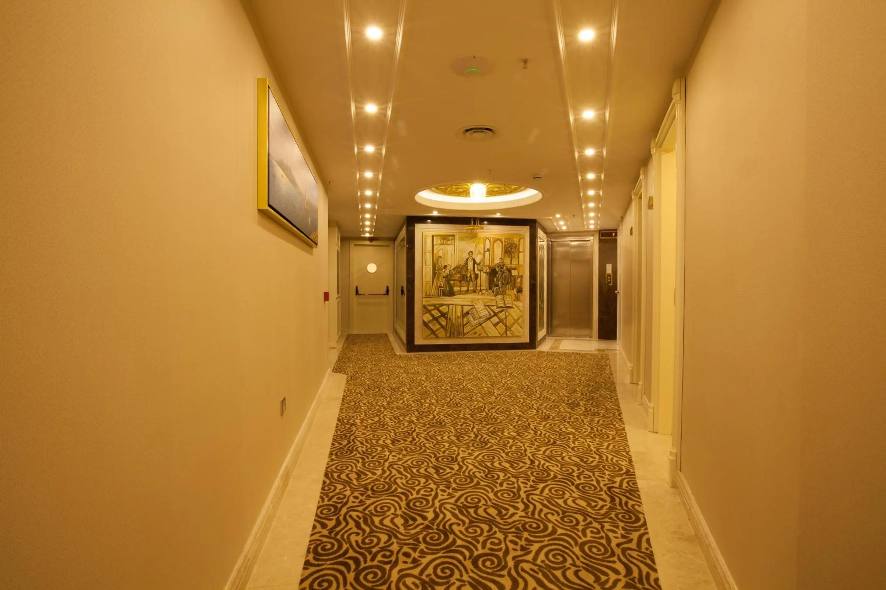 Decorative detail in Beethoven Hotel - Special Category