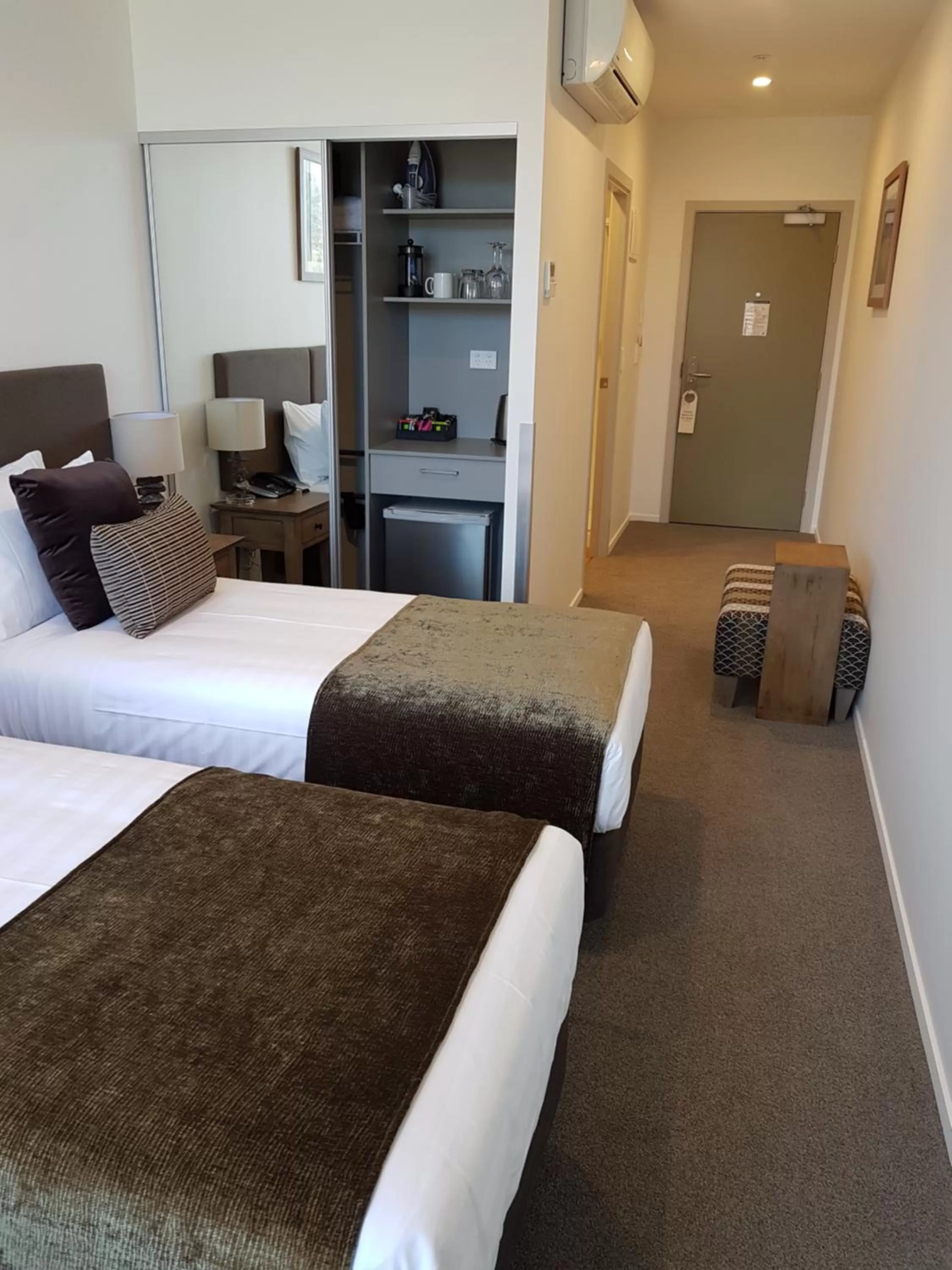 Bed in Wyndham Garden Remarkables Park Queenstown