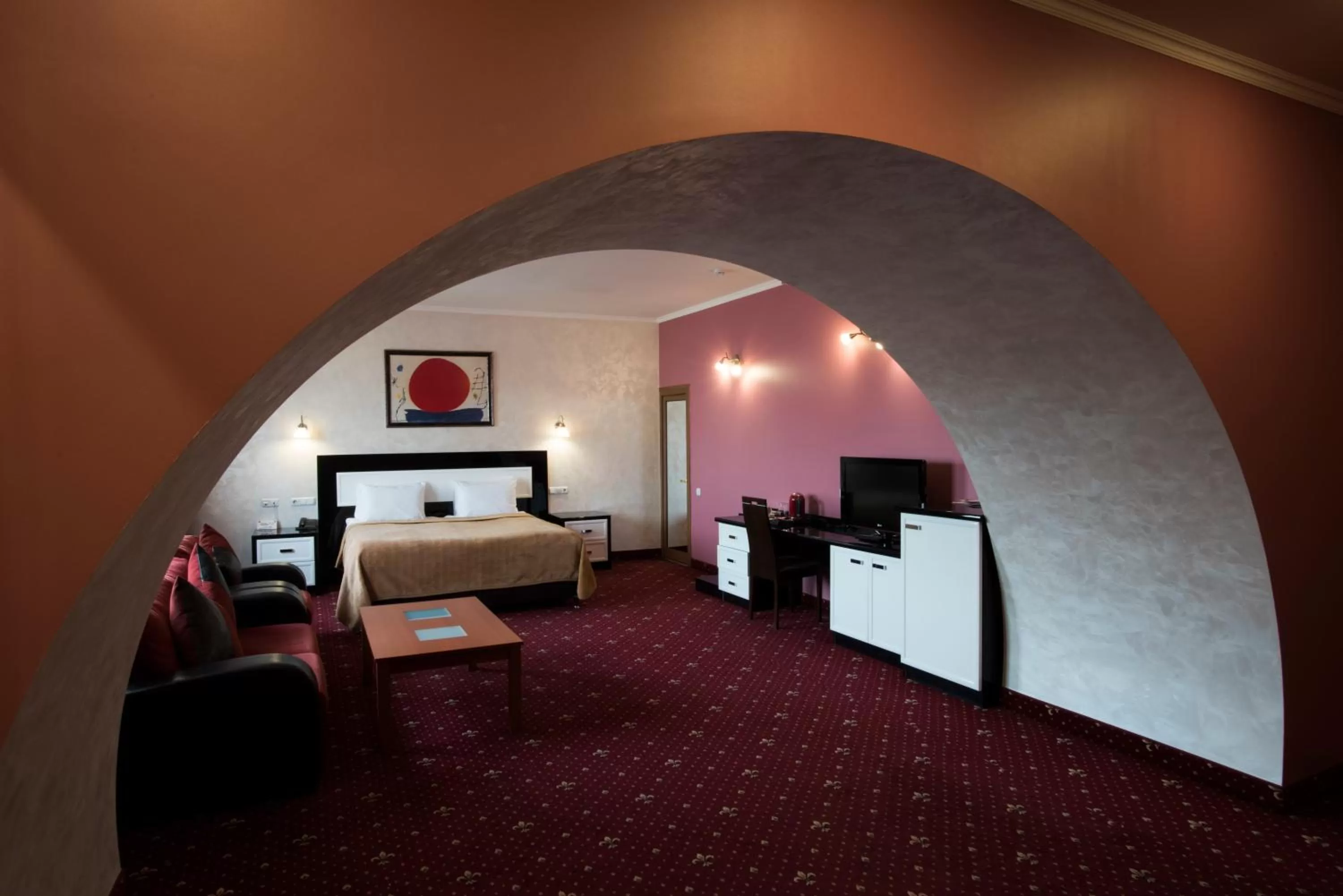 bunk bed, Seating Area in Erebuni Hotel Yerevan
