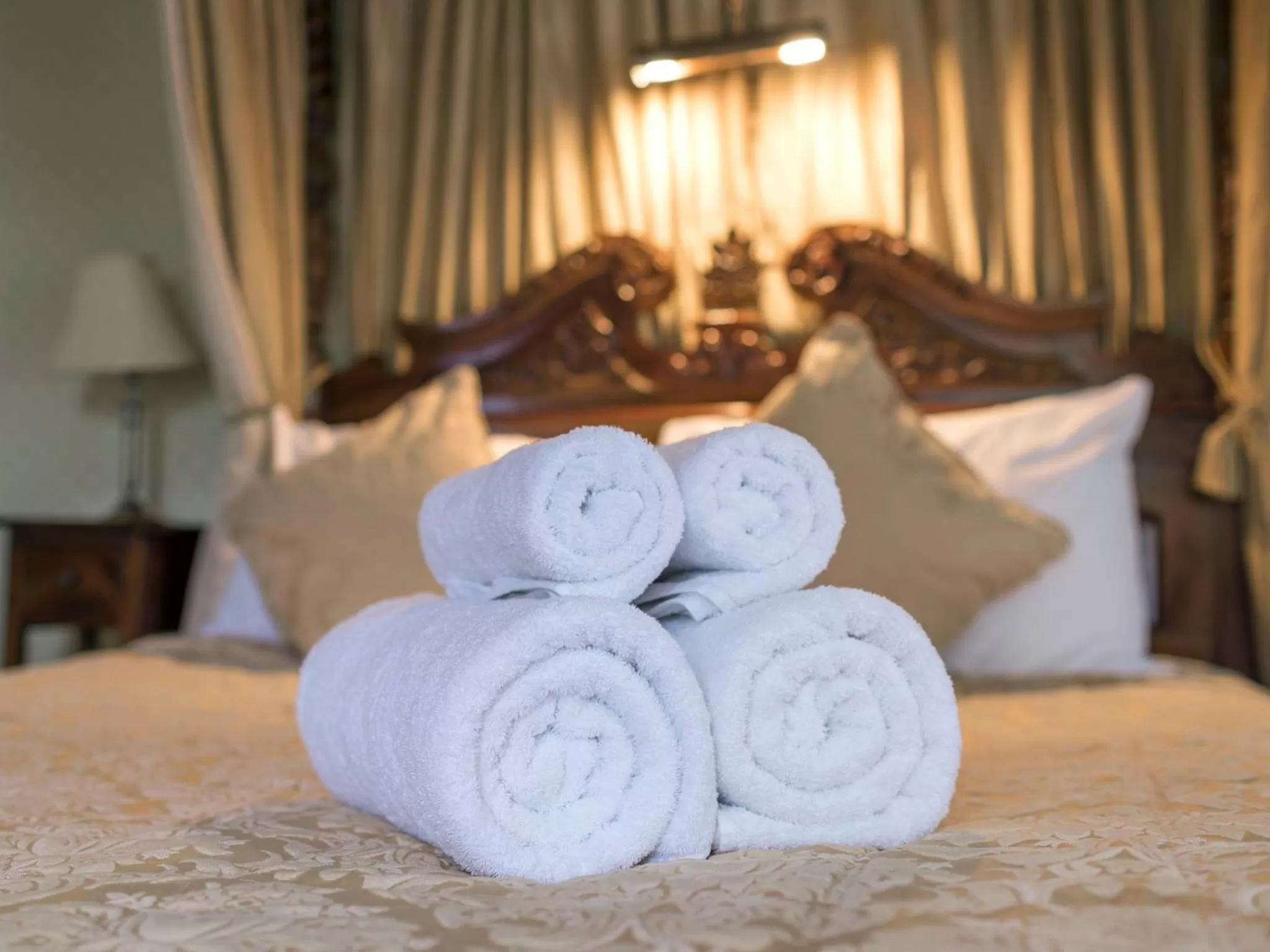 Bed in The Grange at Oborne