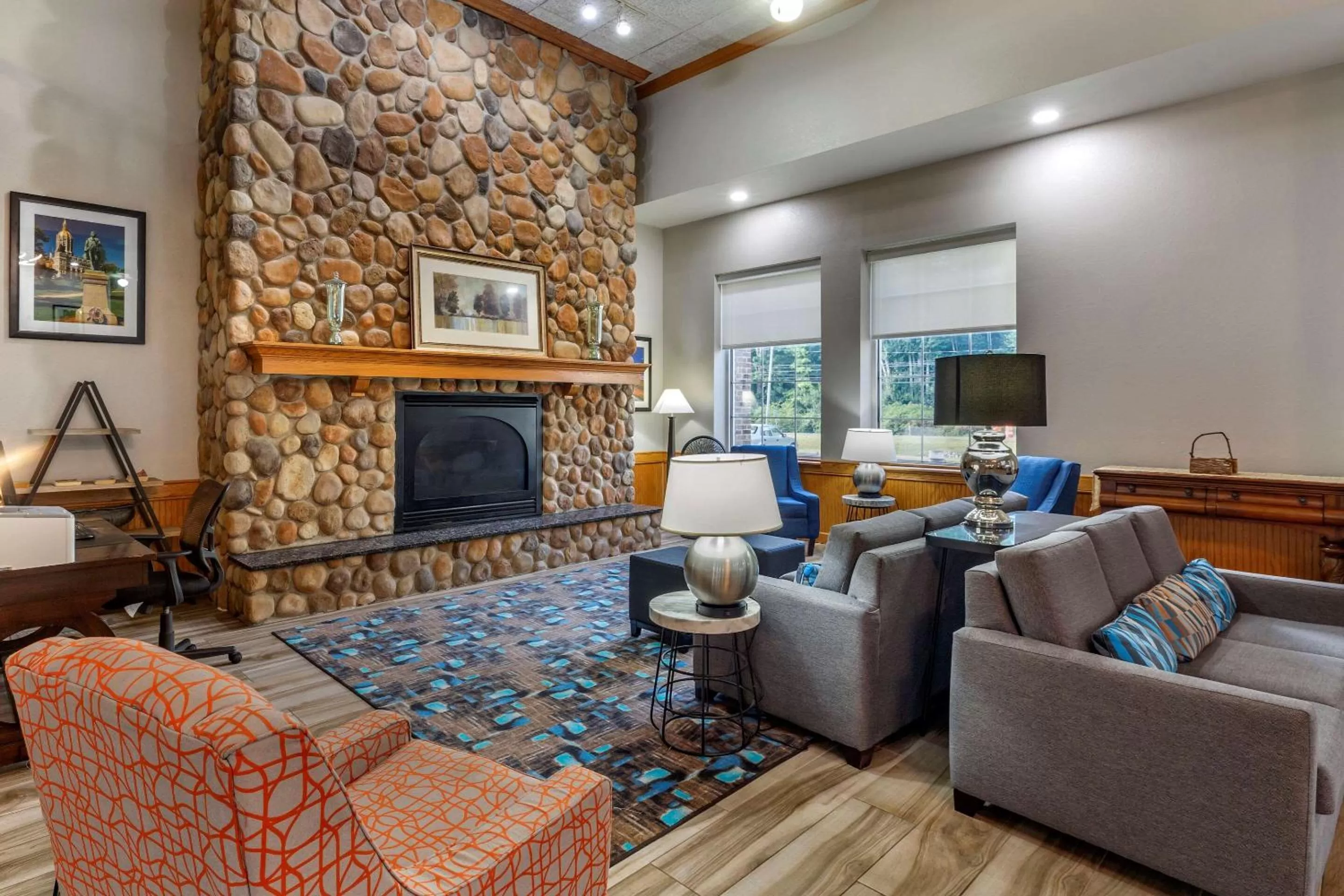 Lobby or reception in Comfort Inn Griswold