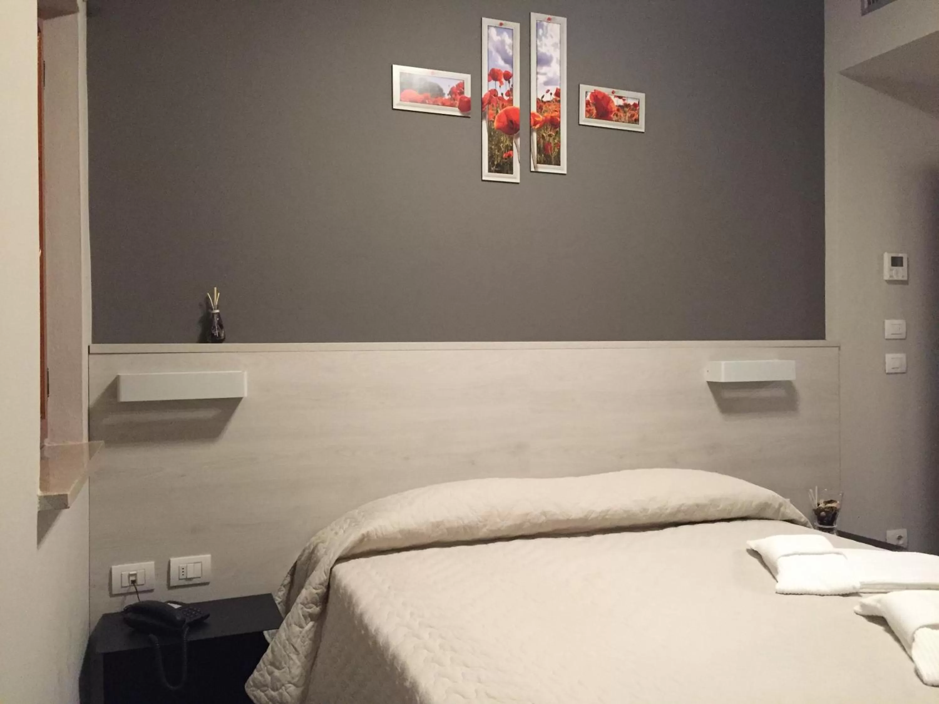 Bed in Le Querce Hotel