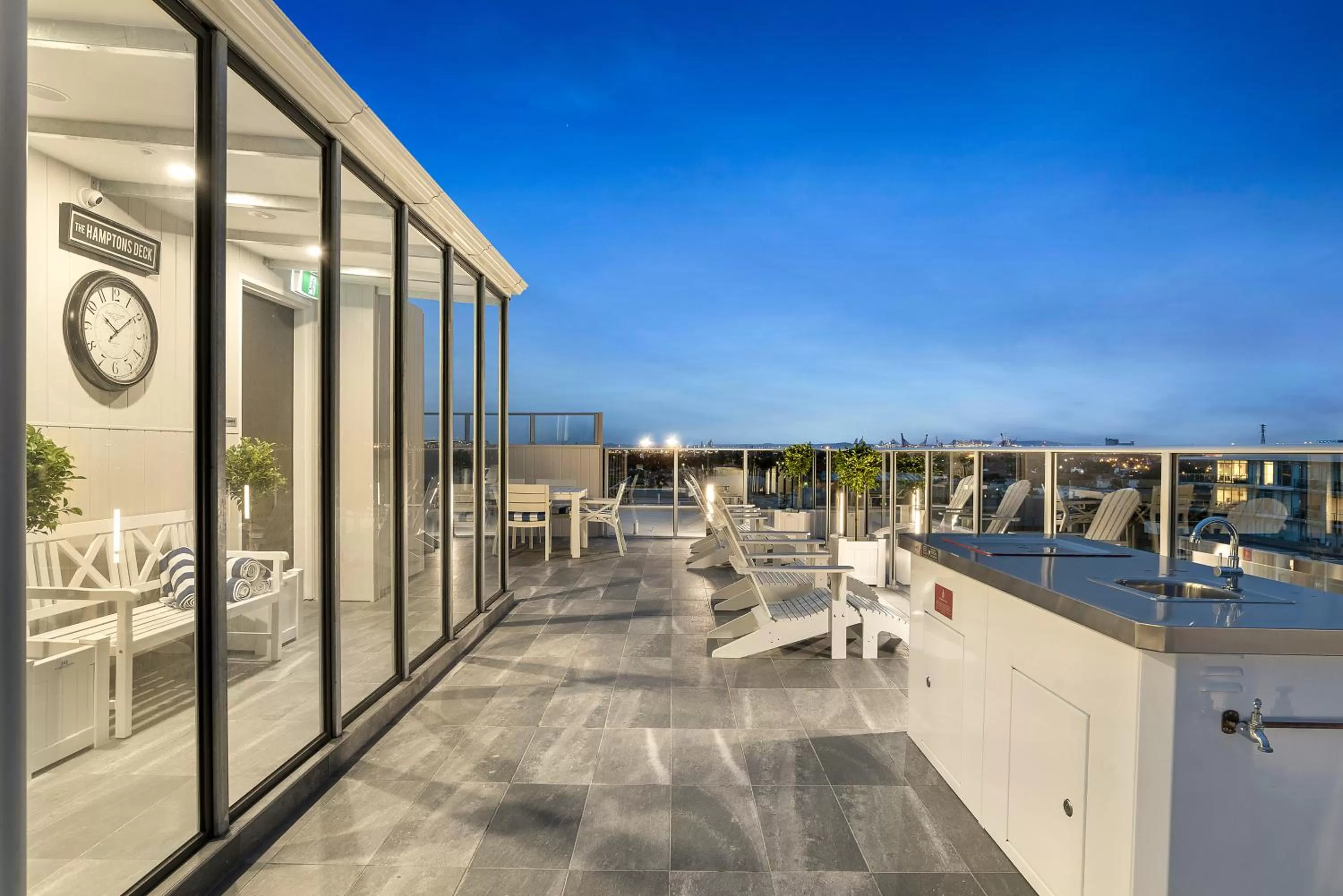 Balcony/Terrace in The Hamptons Apartments - Port Melbourne