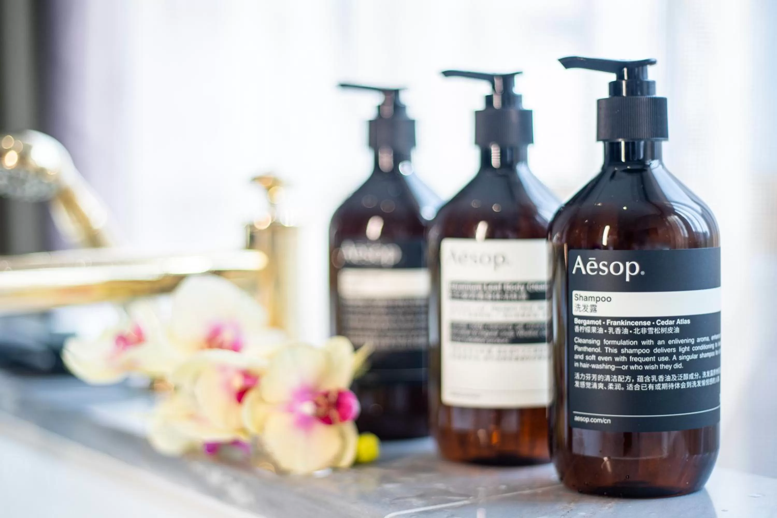 Bathroom in Waldorf Astoria Beijing