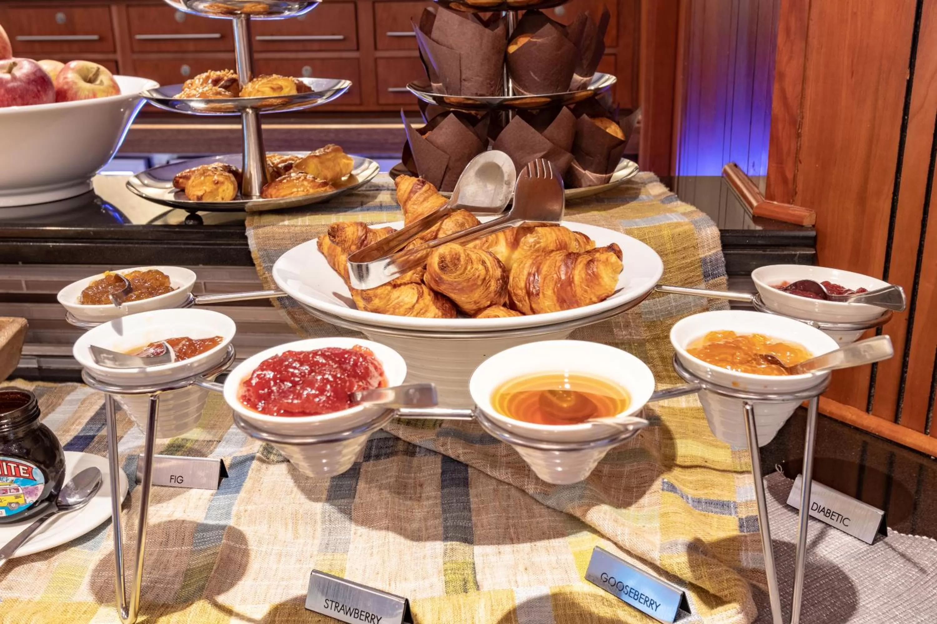 Continental breakfast in City Lodge Hotel Durban
