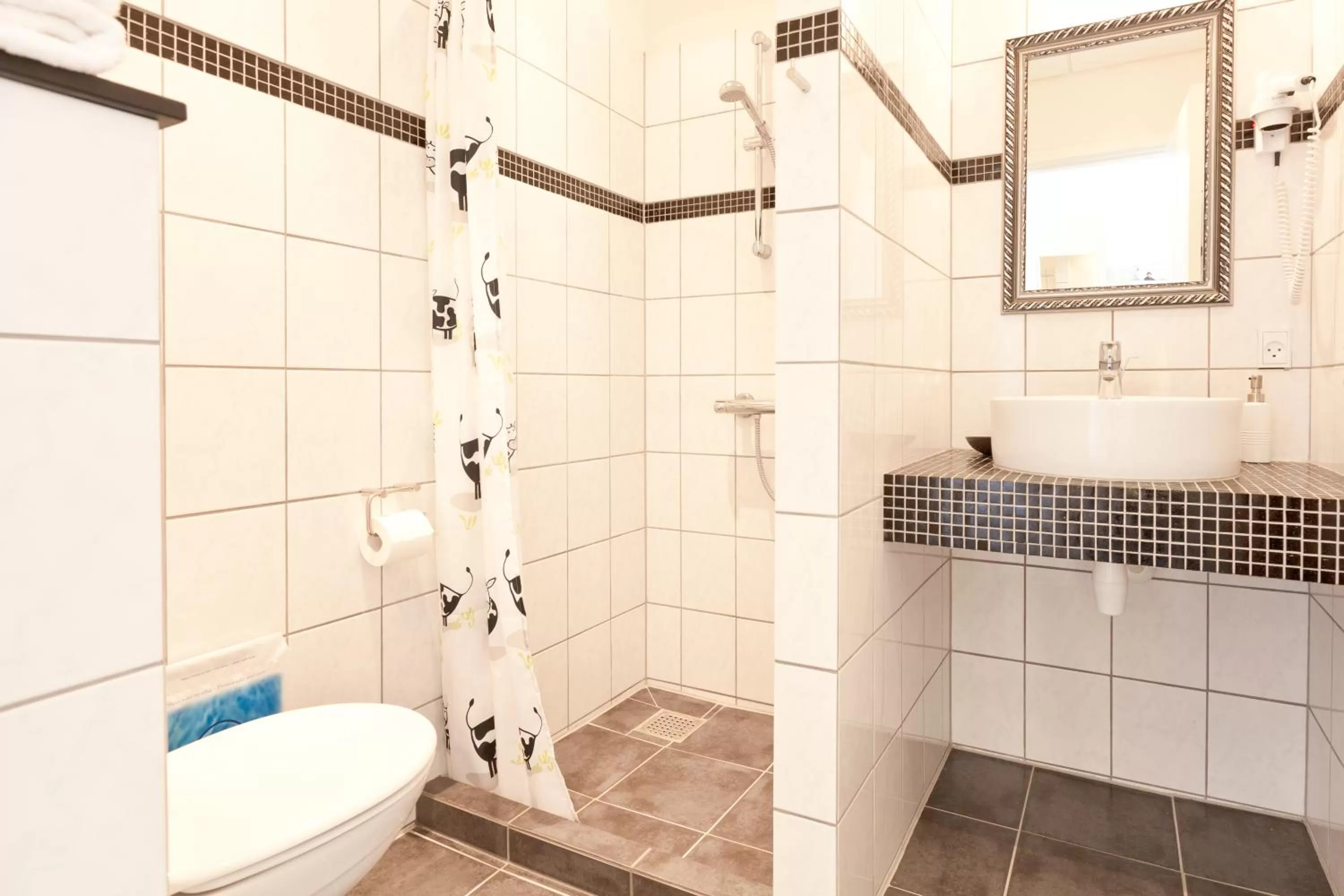 Toilet in Bromølle Kro