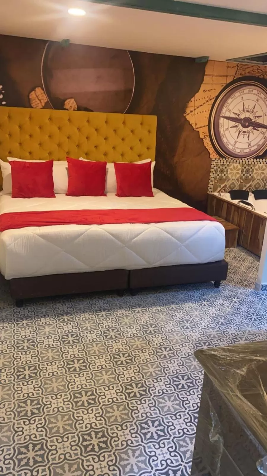 Bed in Hotel Casa Antigua