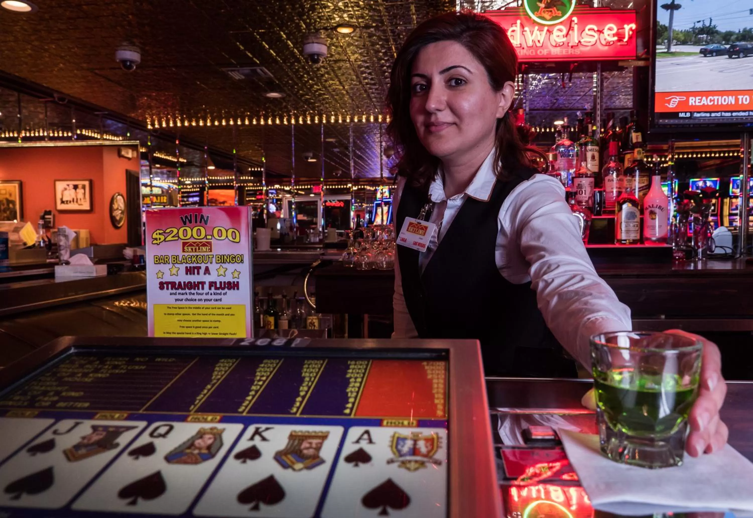 Lounge or bar in Skyline Hotel and Casino
